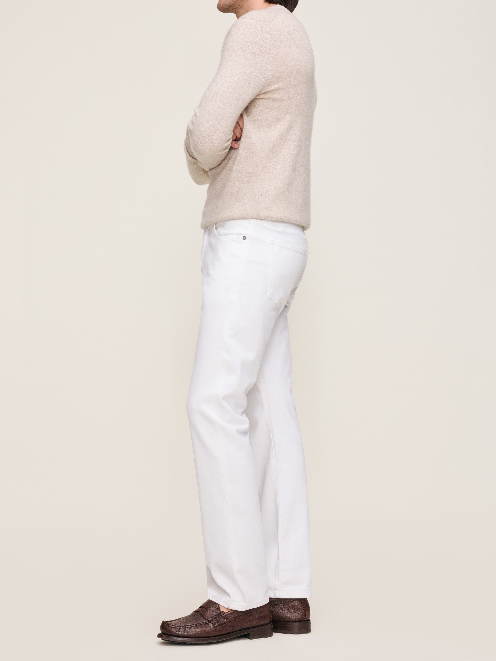 Russell Slim Straight Jeans | Whiteout
