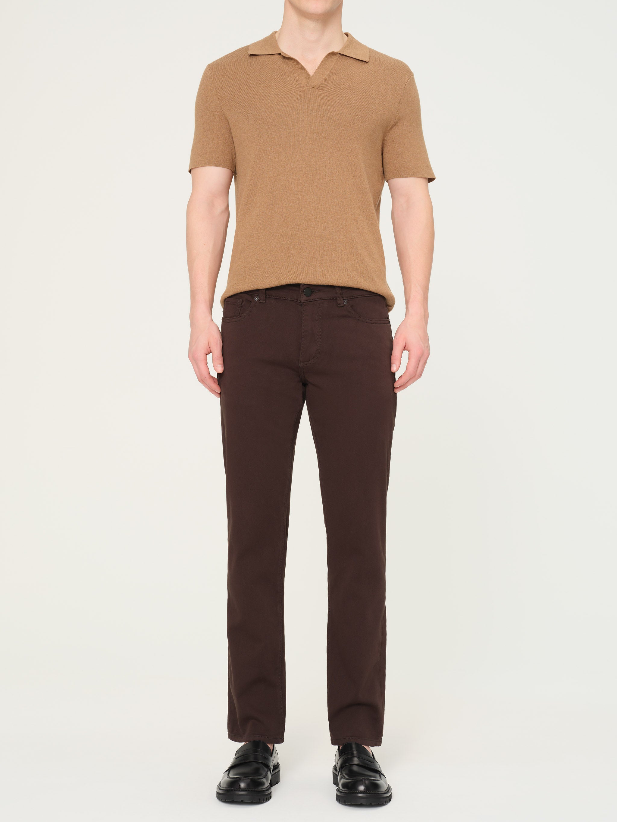 Nick Slim Jeans | Anthracite (Brown)