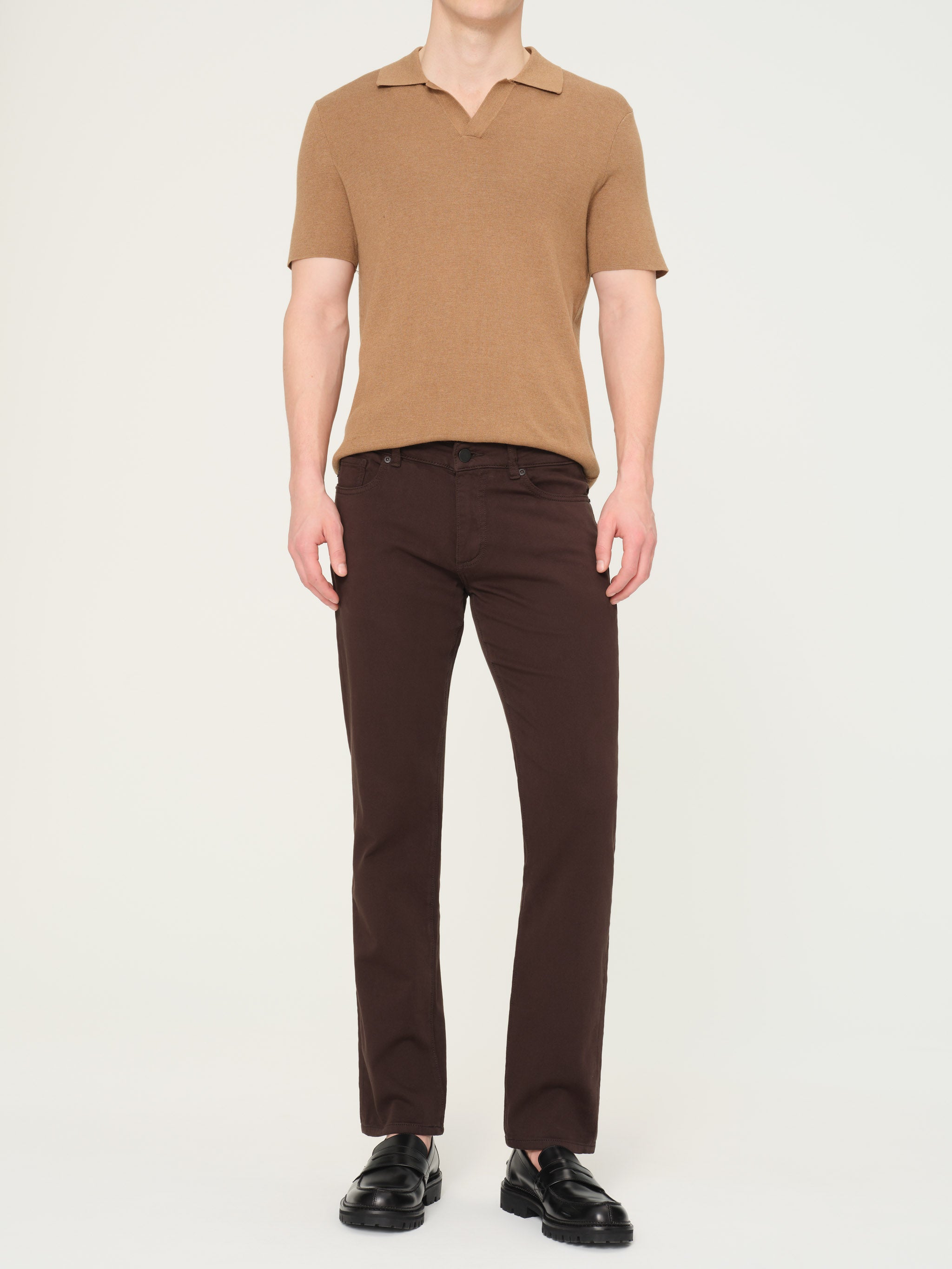 Nick Slim Jeans | Anthracite (Brown)