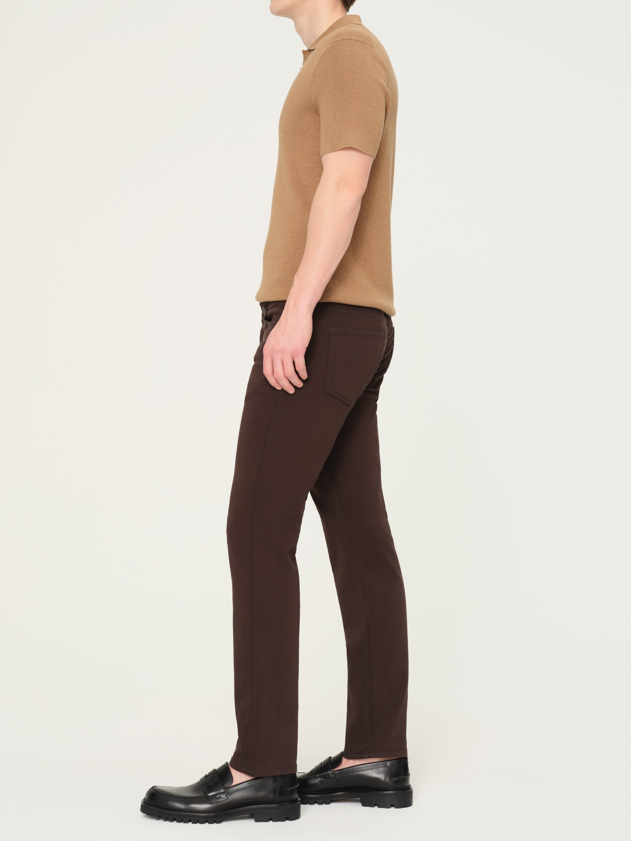 Nick Slim Jeans | Anthracite (Brown)