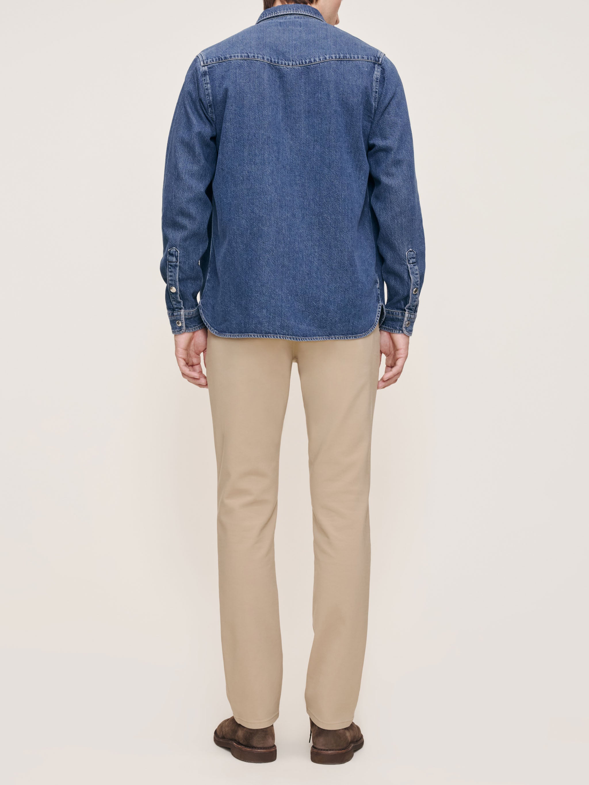 Ivan Slim Trouser | Sepia (Khaki)