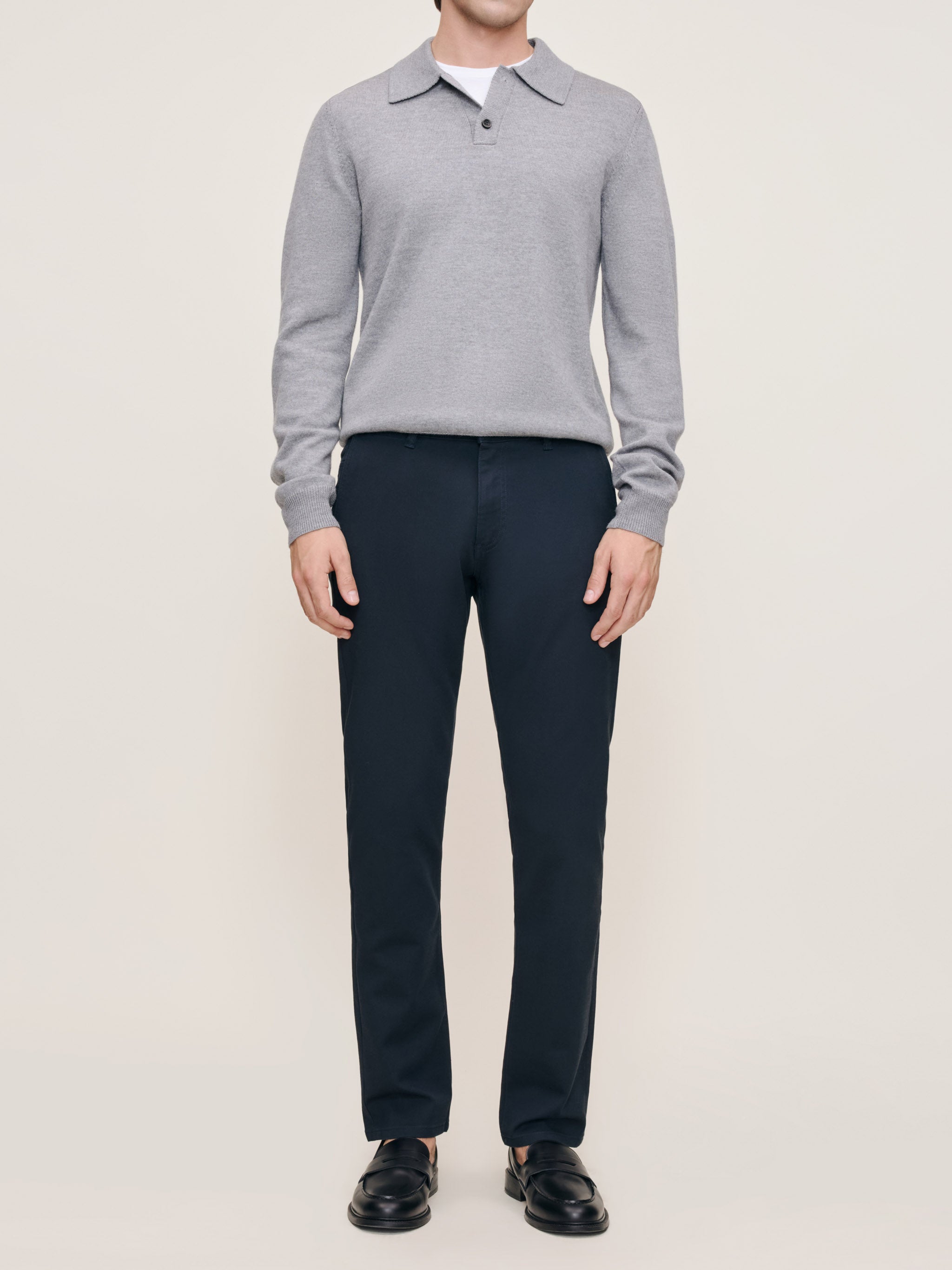 Ivan Slim Trouser | Depths (Navy)