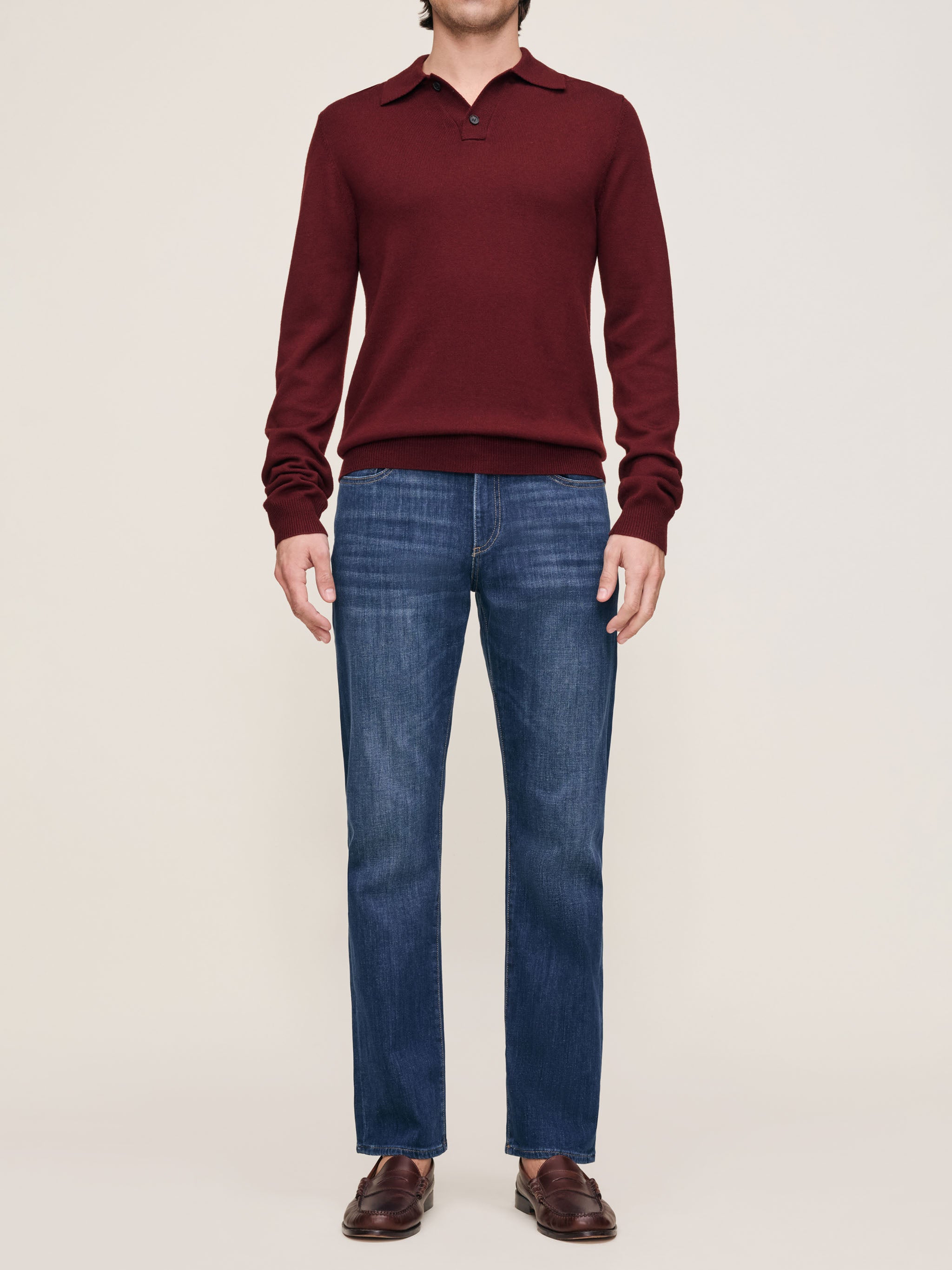 Avery Relaxed Straight Jeans | Riverdale Park (Dark Indigo)