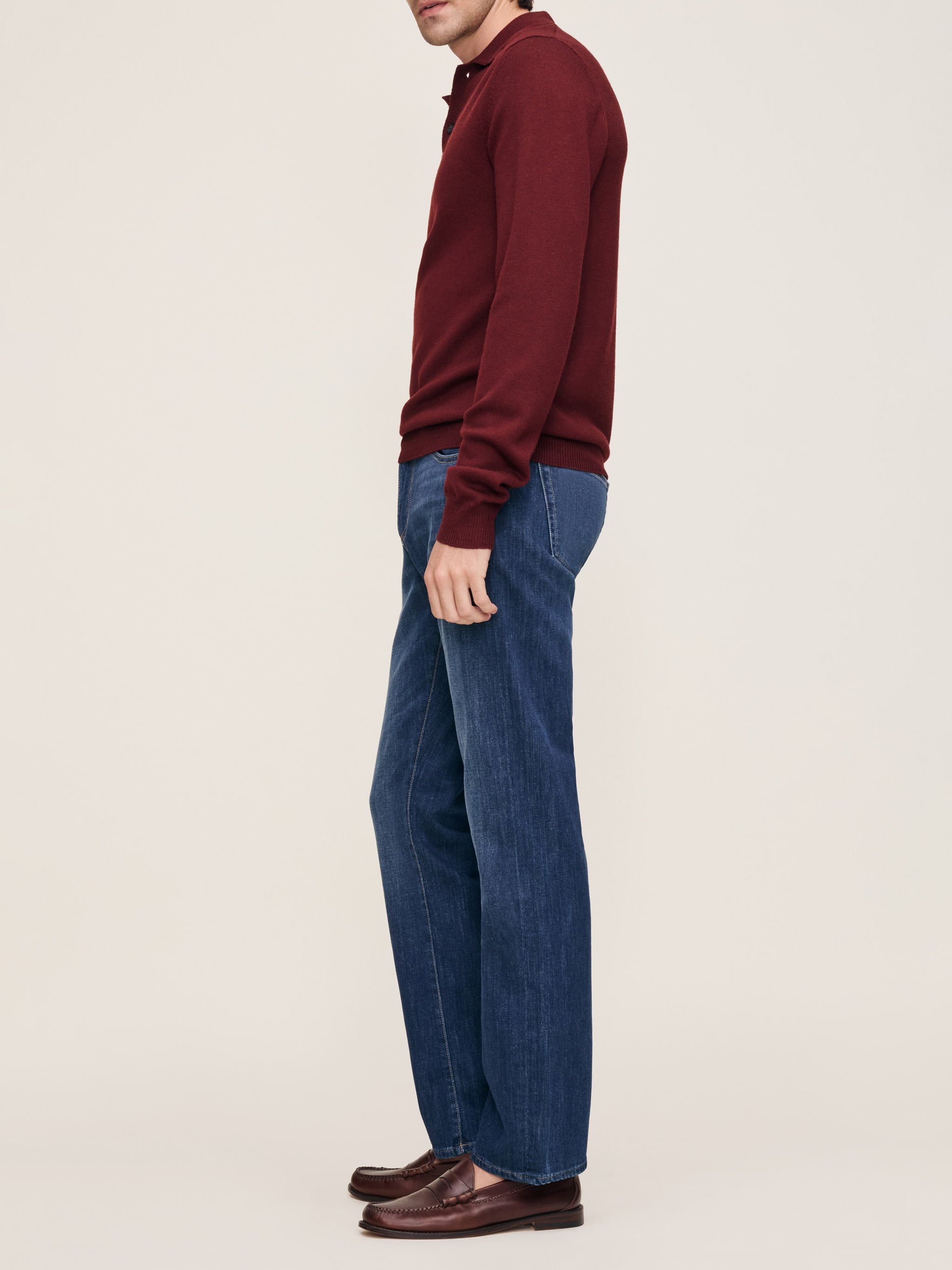 Avery Relaxed Straight Jeans | Riverdale Park (Dark Indigo)