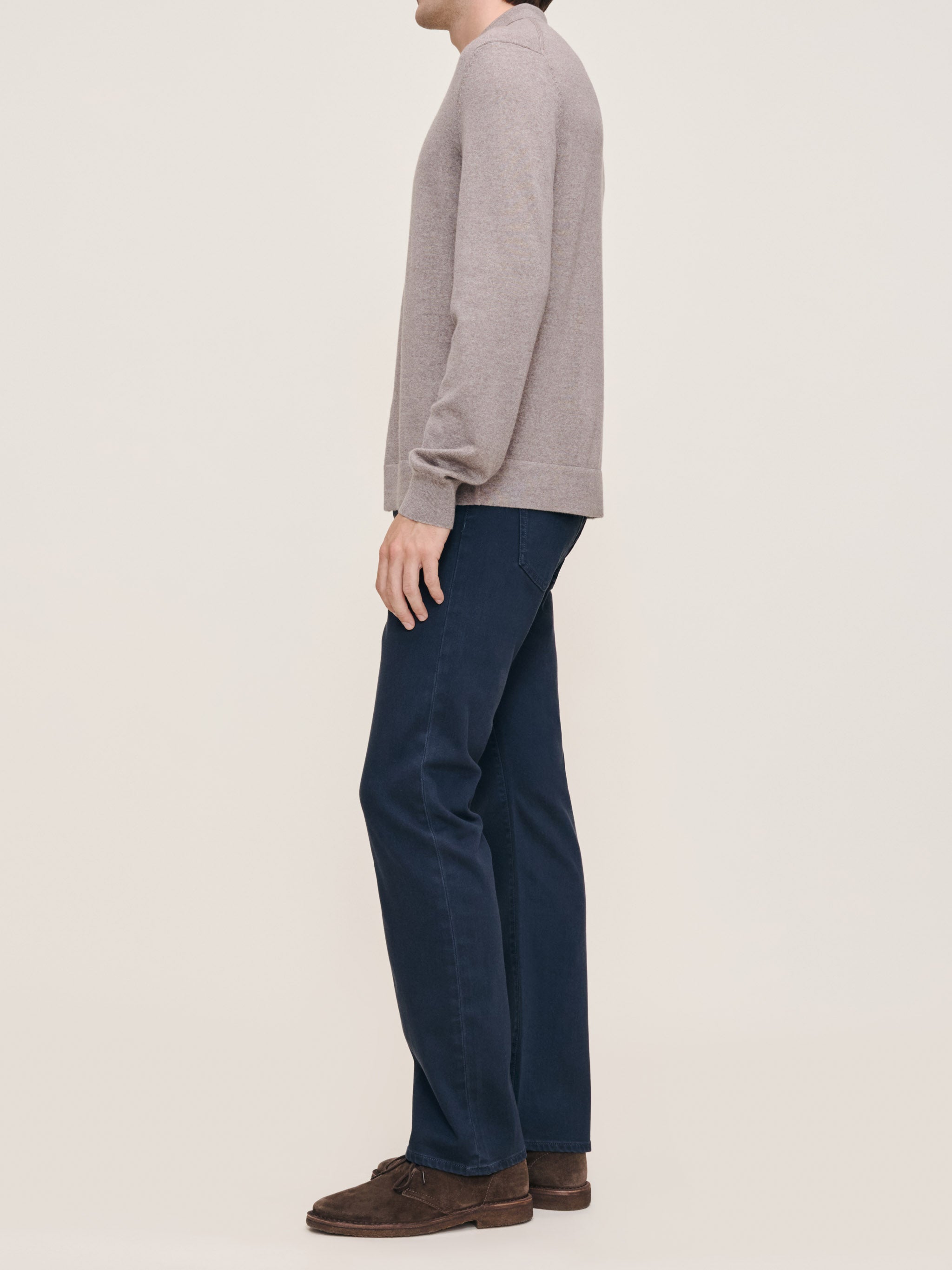Avery Relaxed Straight Jeans | Prussian Blue
