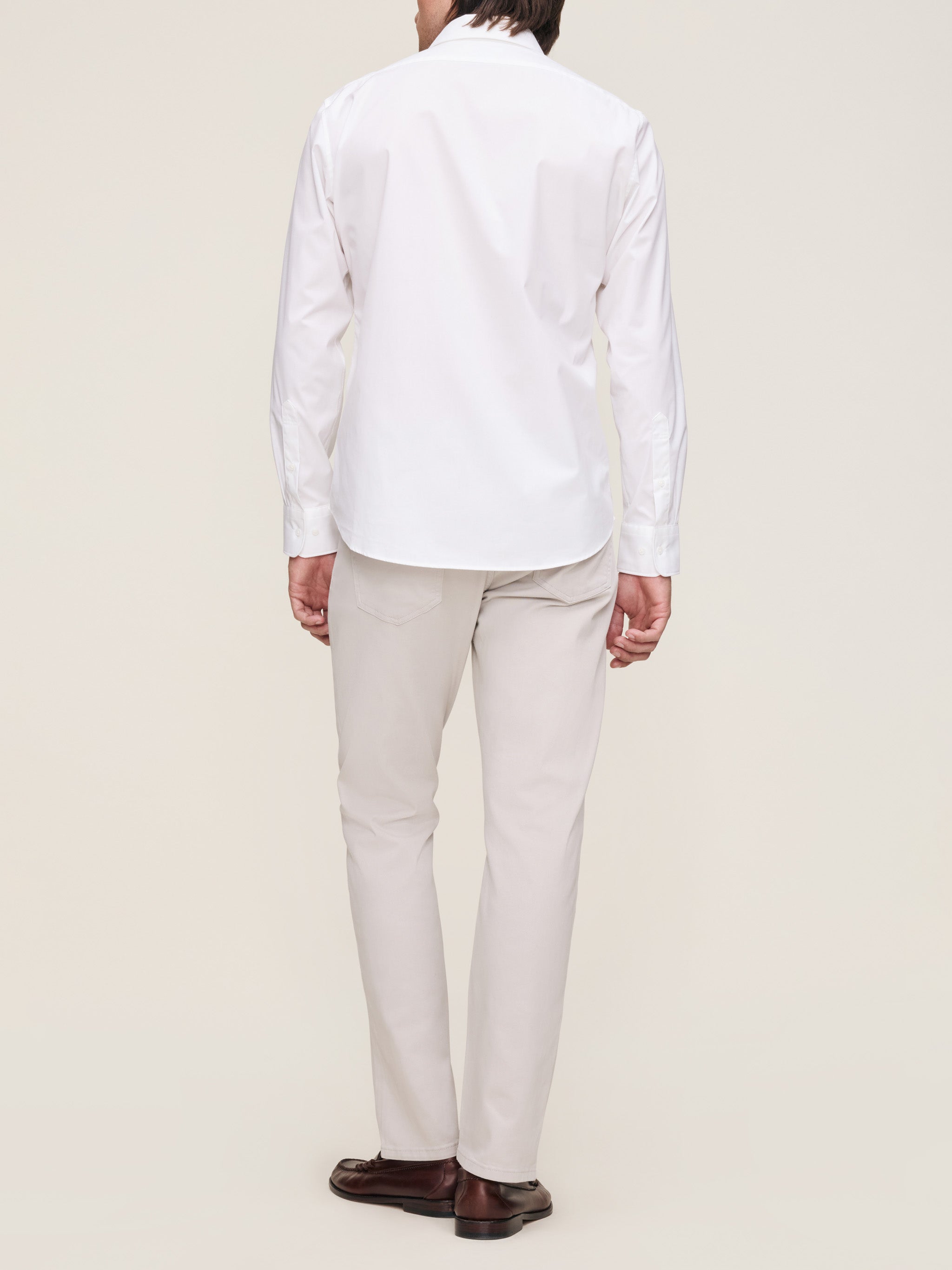 Russell Slim Straight Jeans | Light Grey