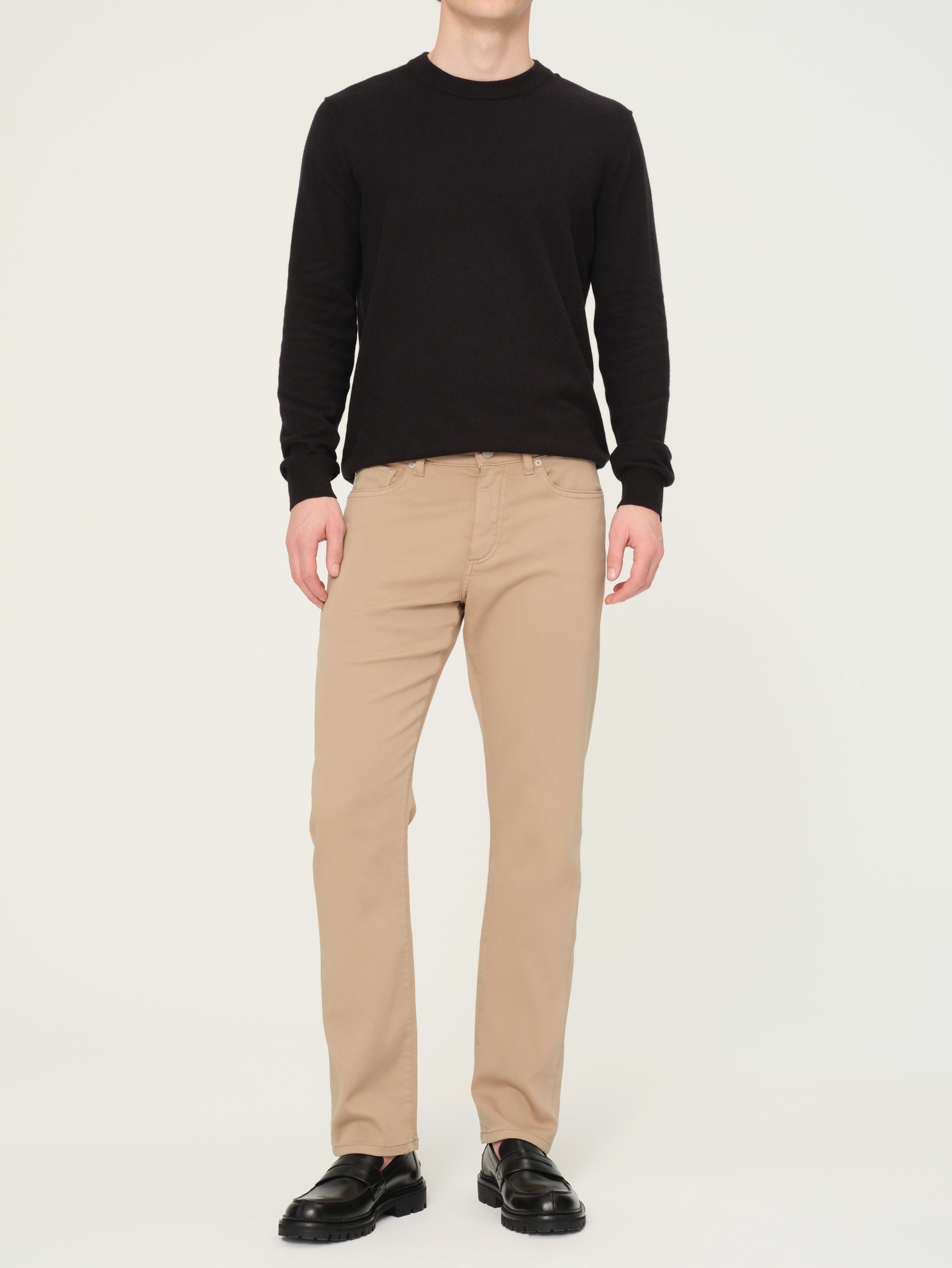 Russell Slim Straight Jeans | Sand Stone