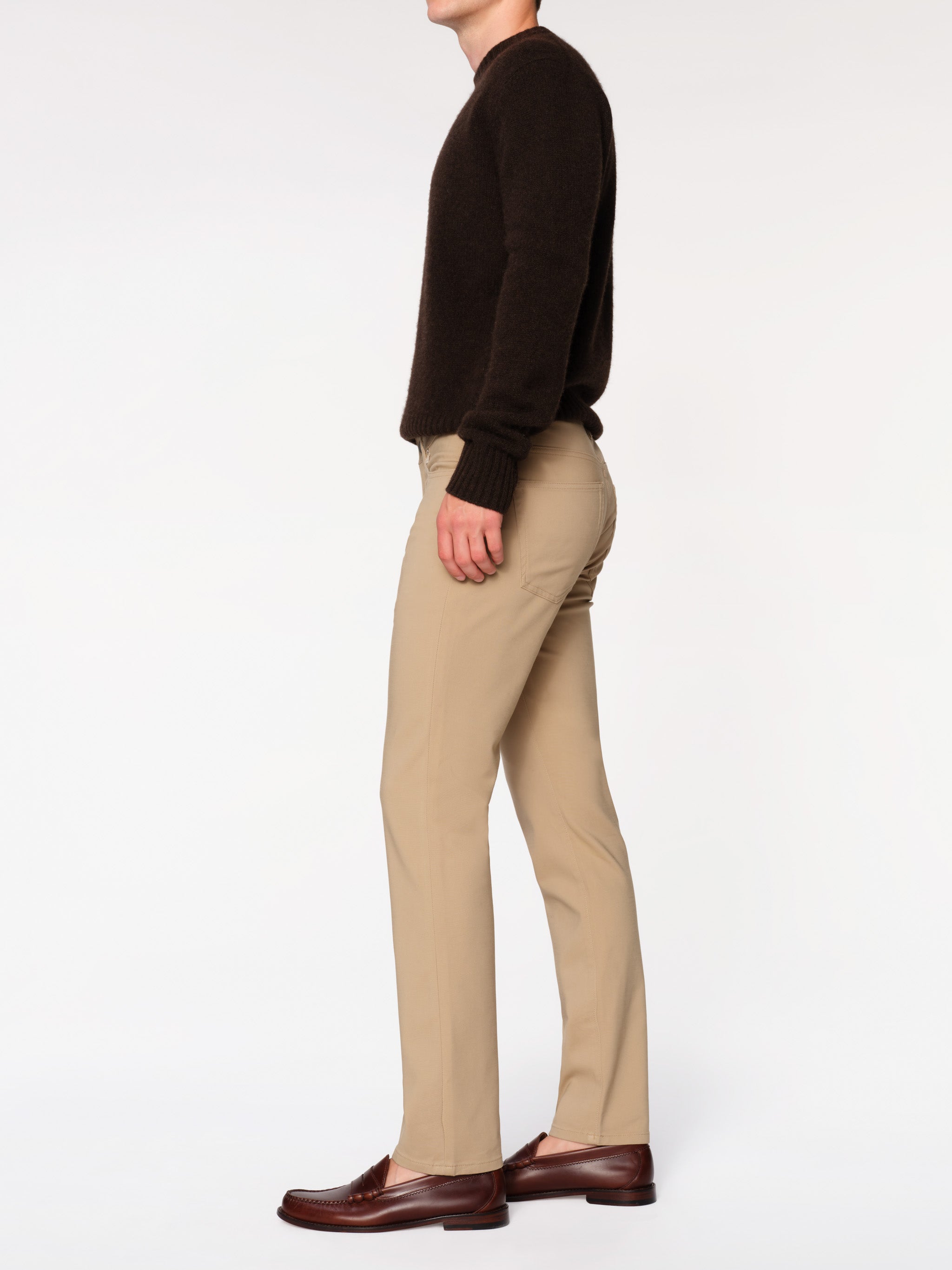 Nick Slim Pants | Sepia