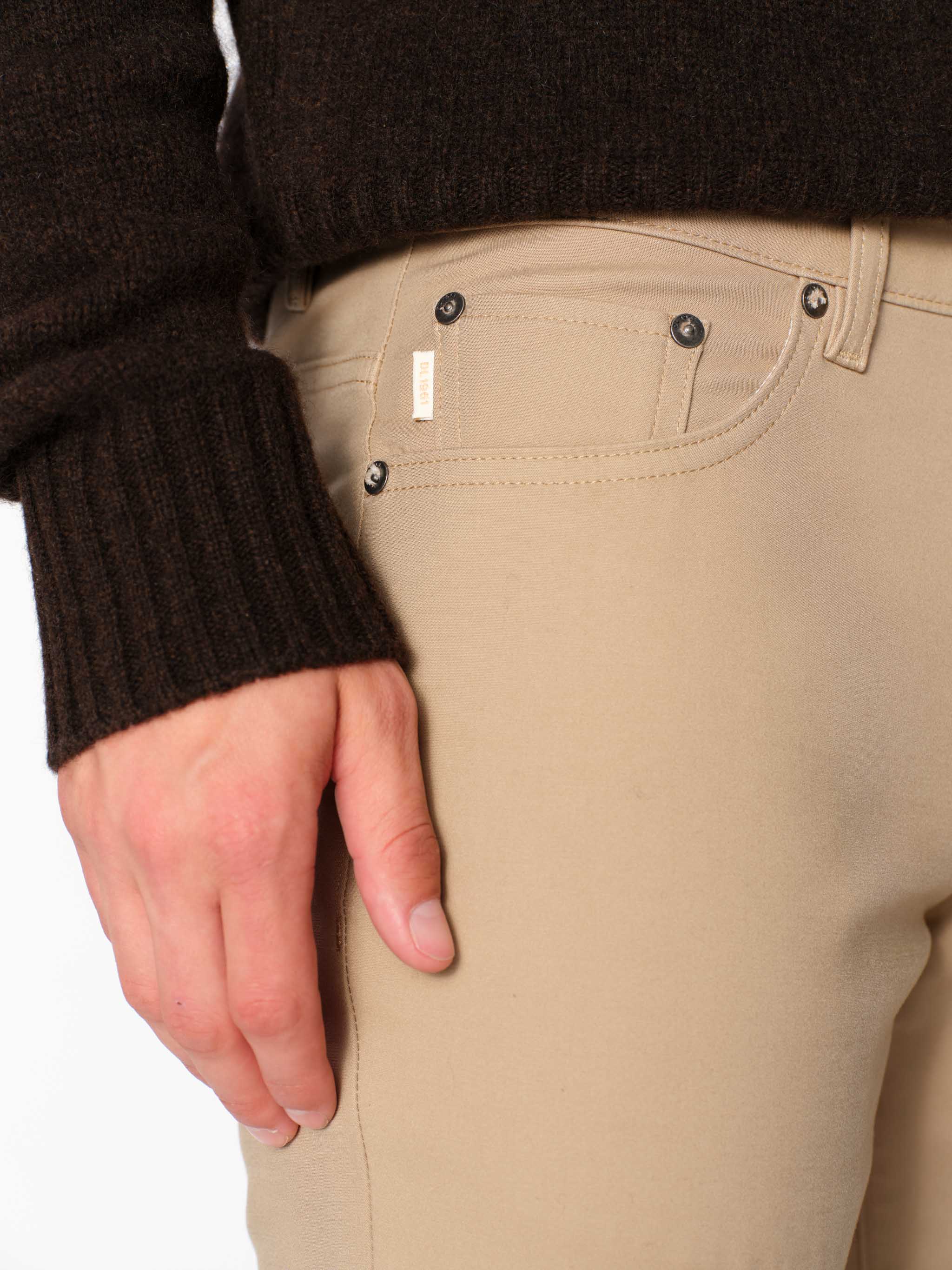 Nick Slim Pants | Sepia