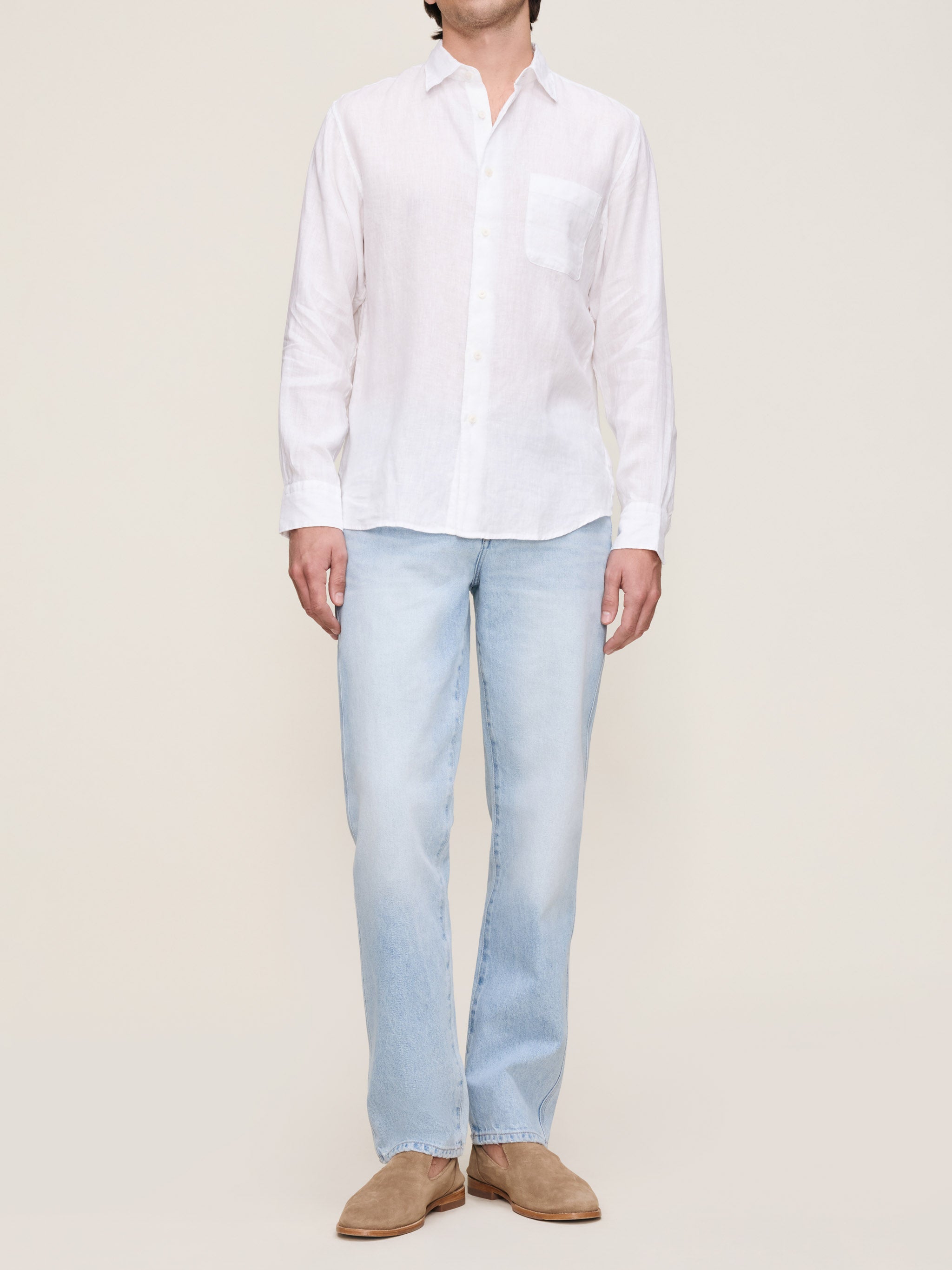Noah Rigid Straight Jeans | Blue Mist