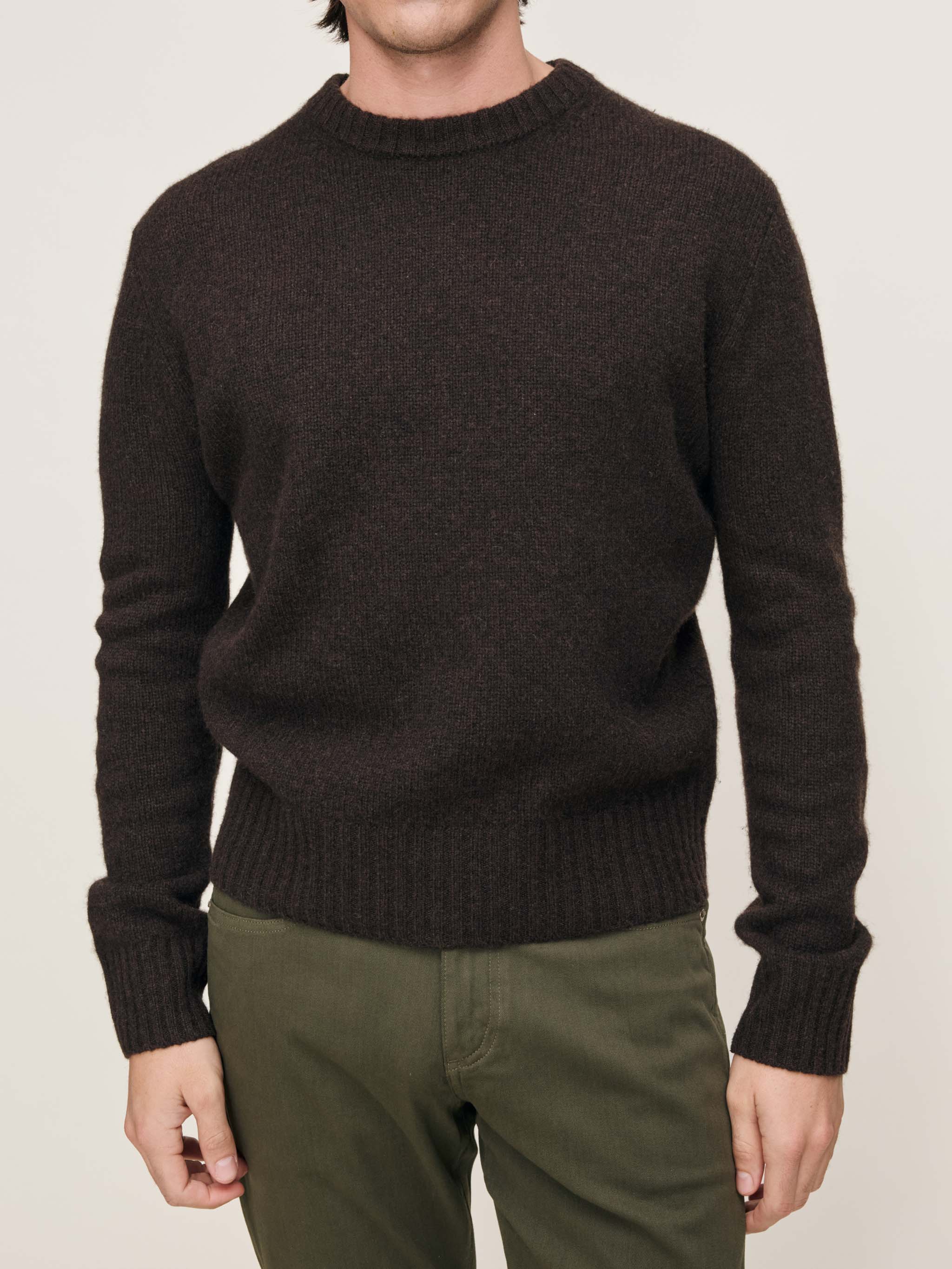 Crewneck Sweater | Umber