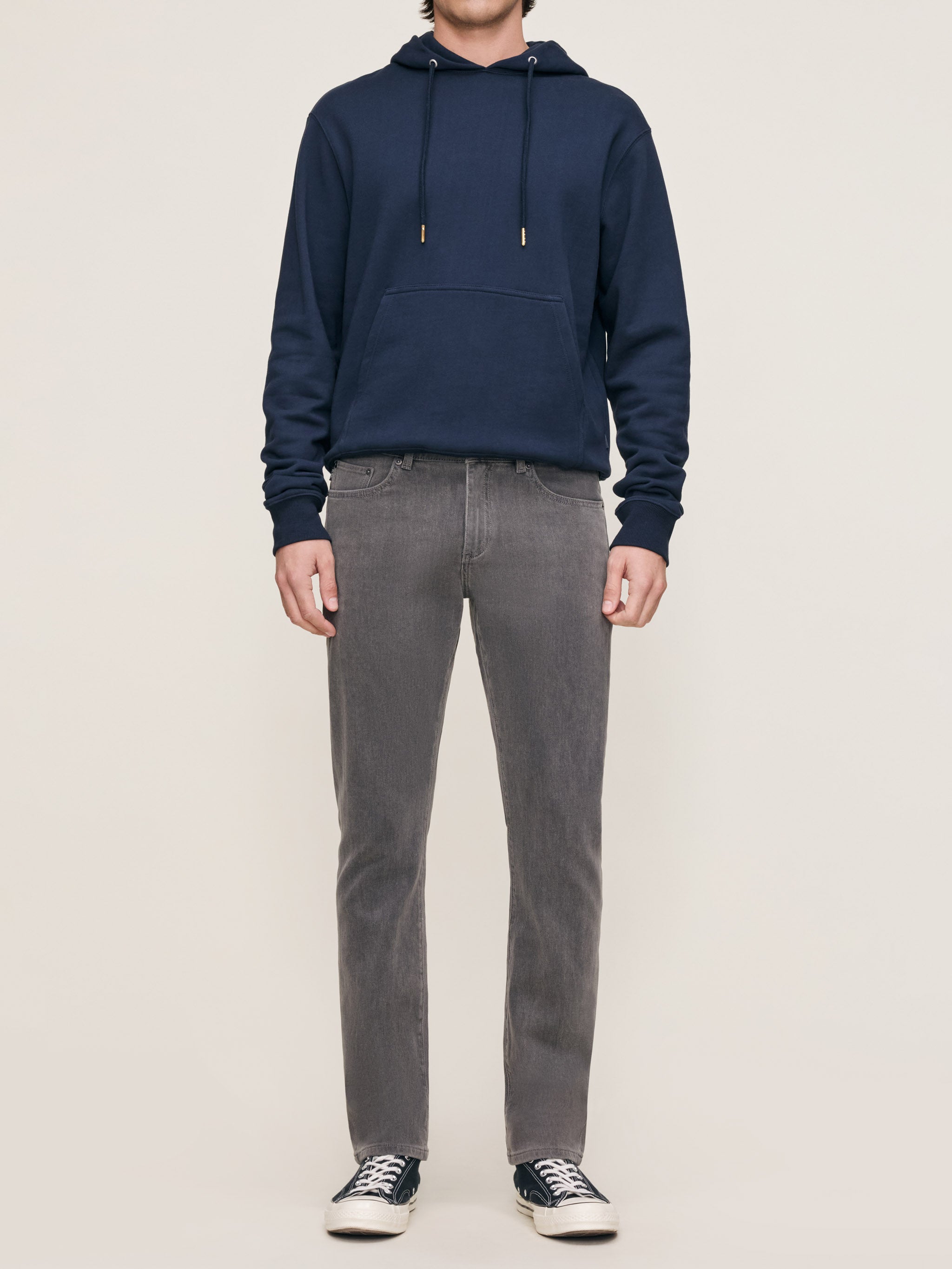 Russell Slim Straight Jeans | Weathered Grey