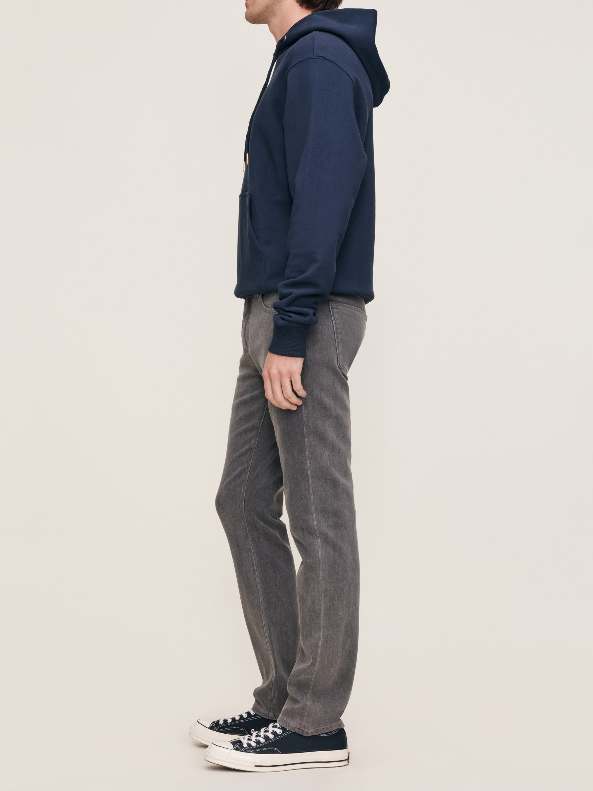 Russell Slim Straight Jeans | Weathered Grey
