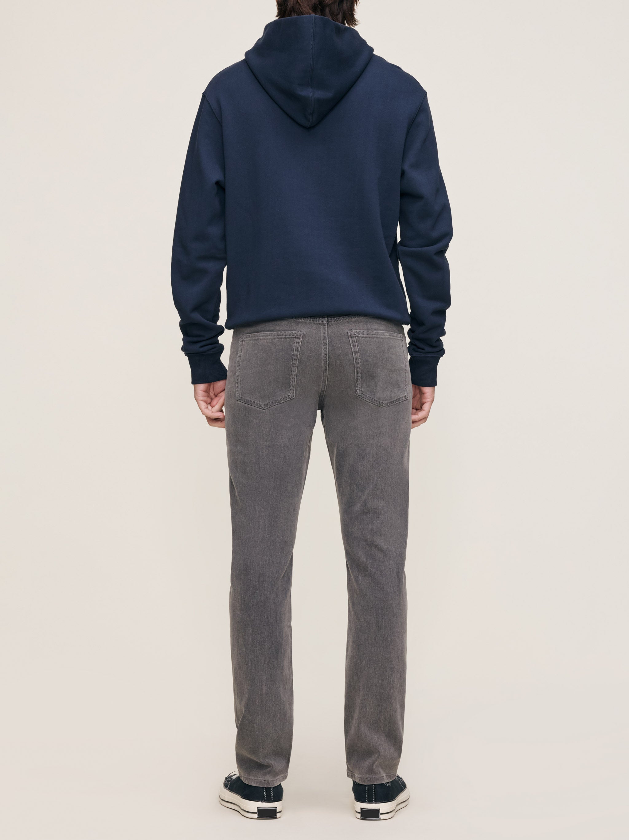 Russell Slim Straight Jeans | Weathered Grey