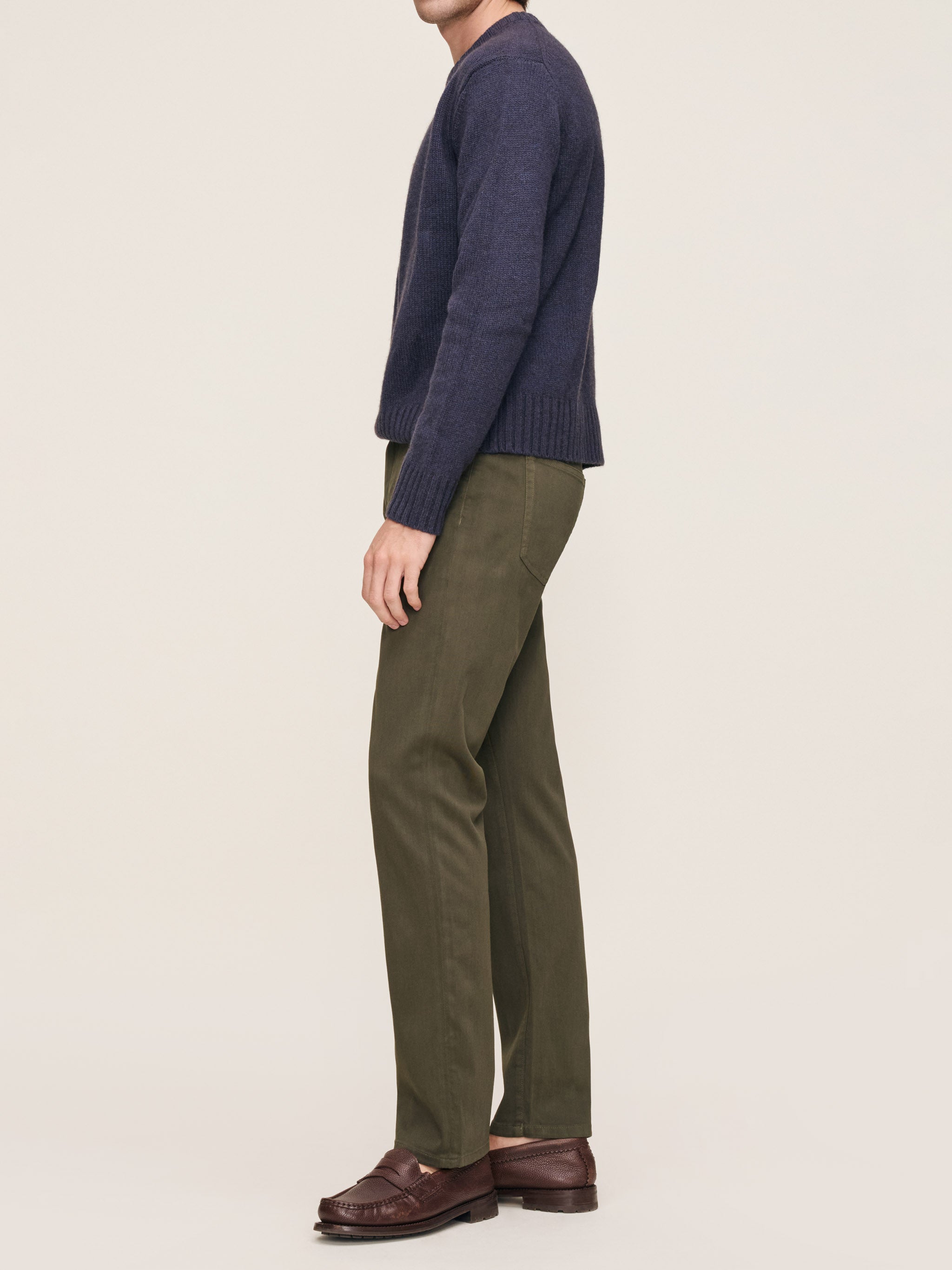 Russell Slim Straight Pants | Forest