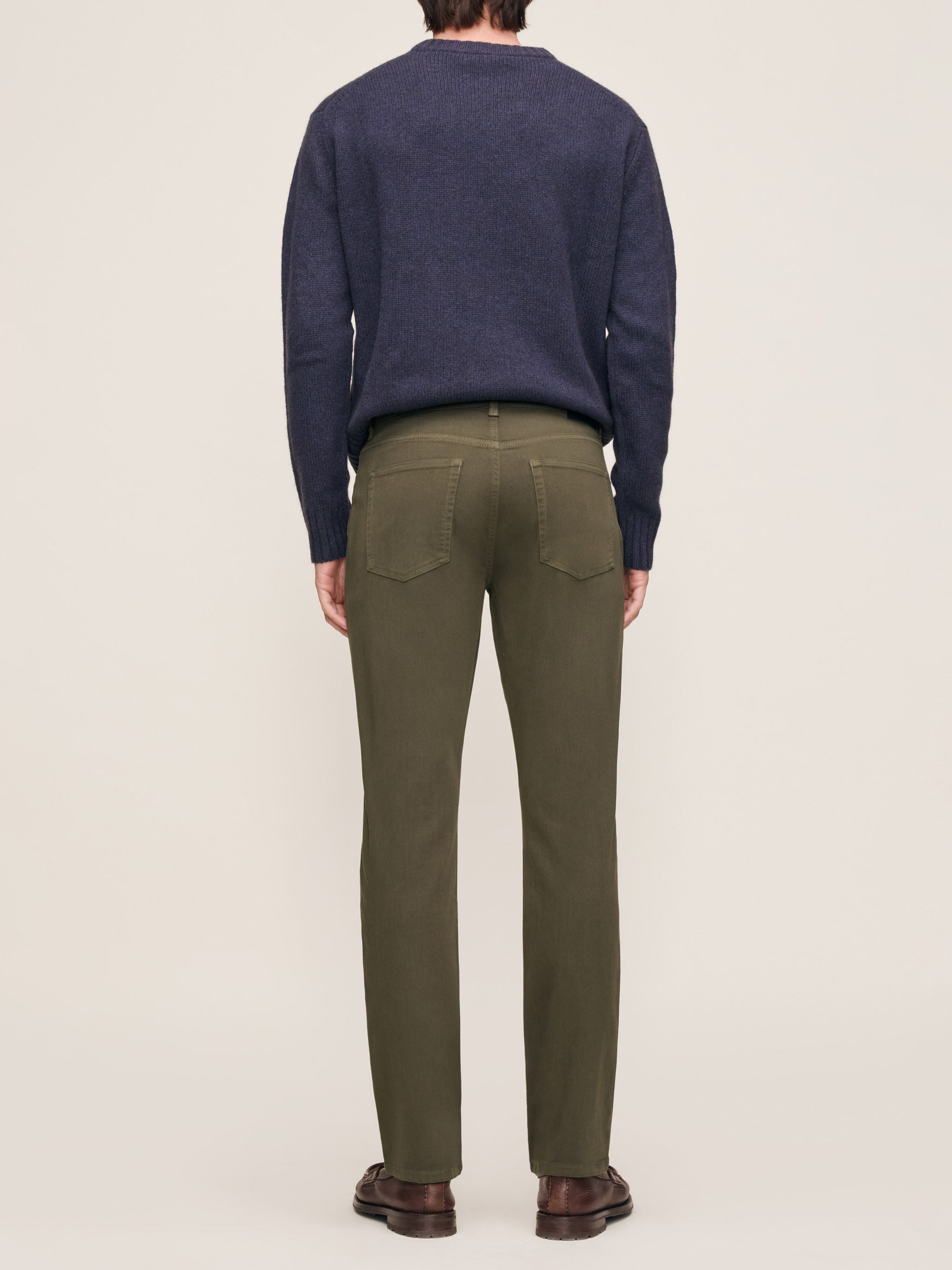 Russell Slim Straight Pants | Forest