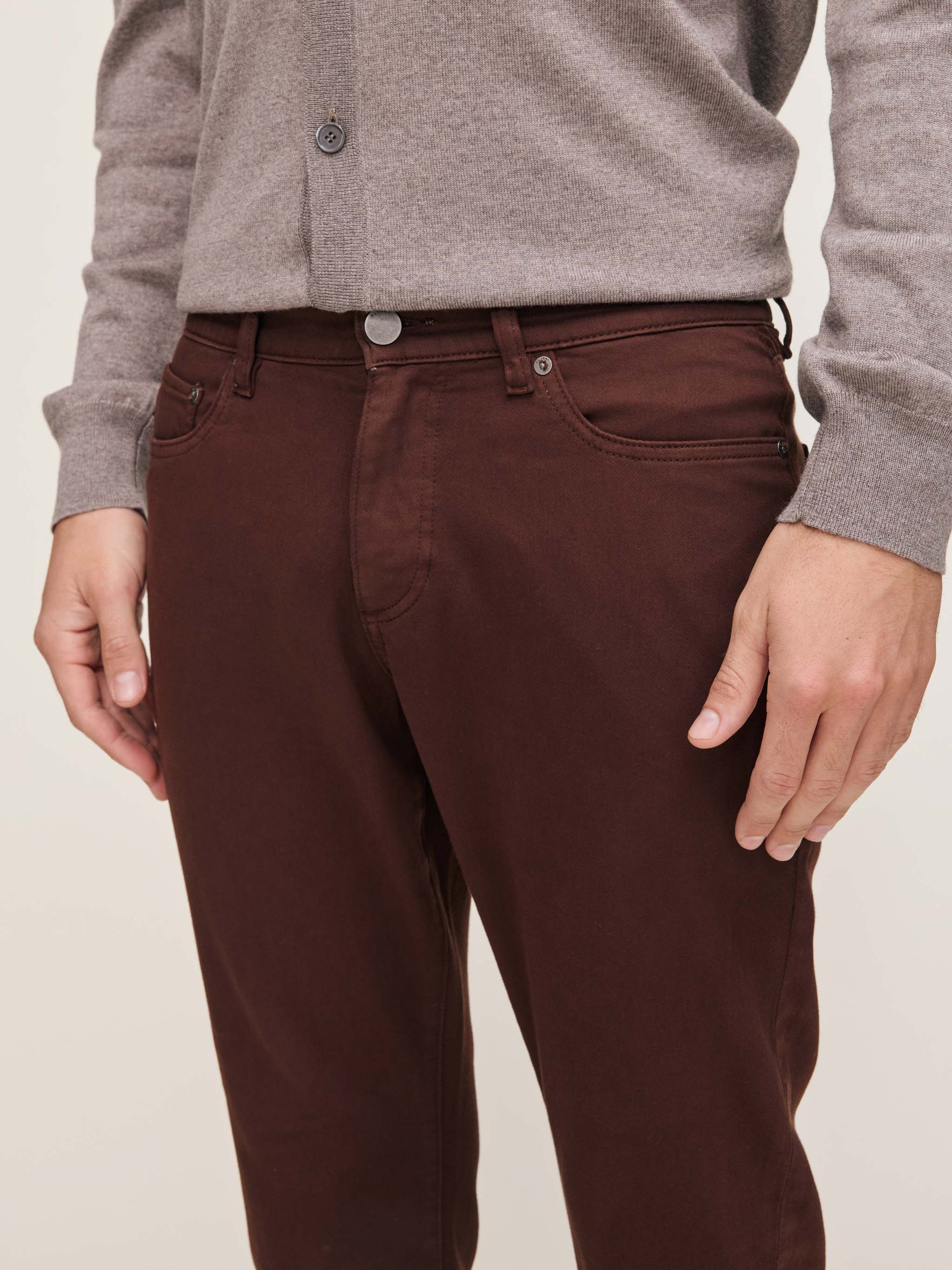 Nick Slim Jeans | Chestnut