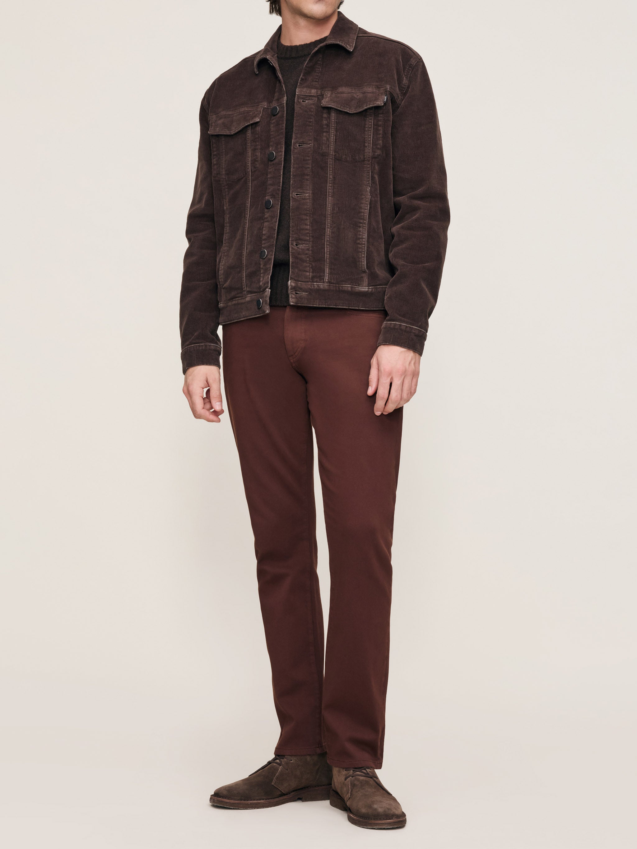 Russell Slim Straight Jeans | Chestnut