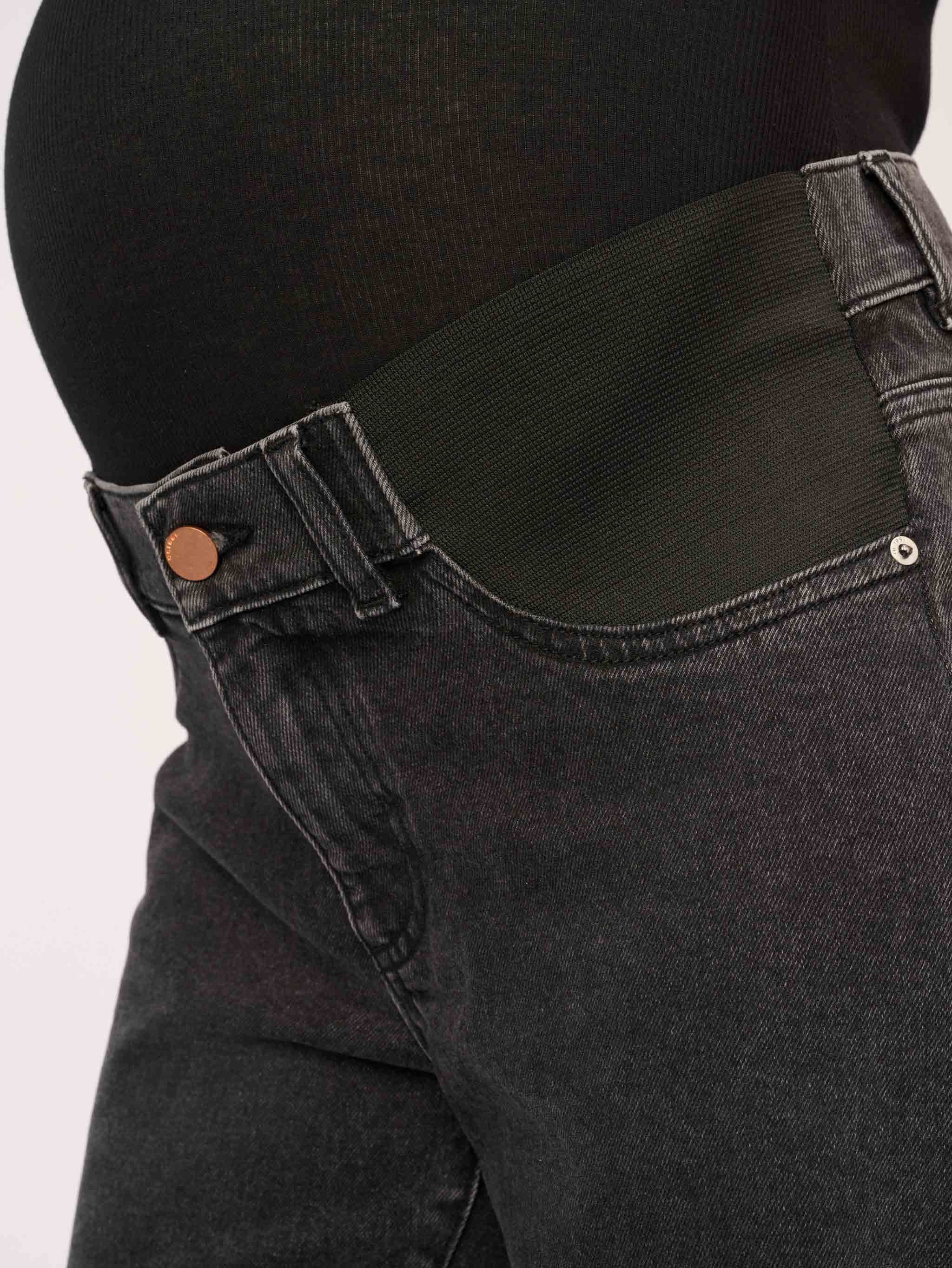 Enora Maternity Straight Cigarette Jeans | Nightshade