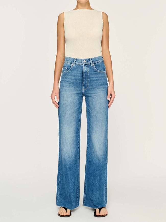 Hepburn Wide Leg High Rise 32" Jeans | Driggs