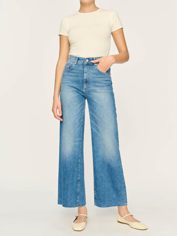 Hepburn Wide Leg High Rise 27" Jeans | Driggs