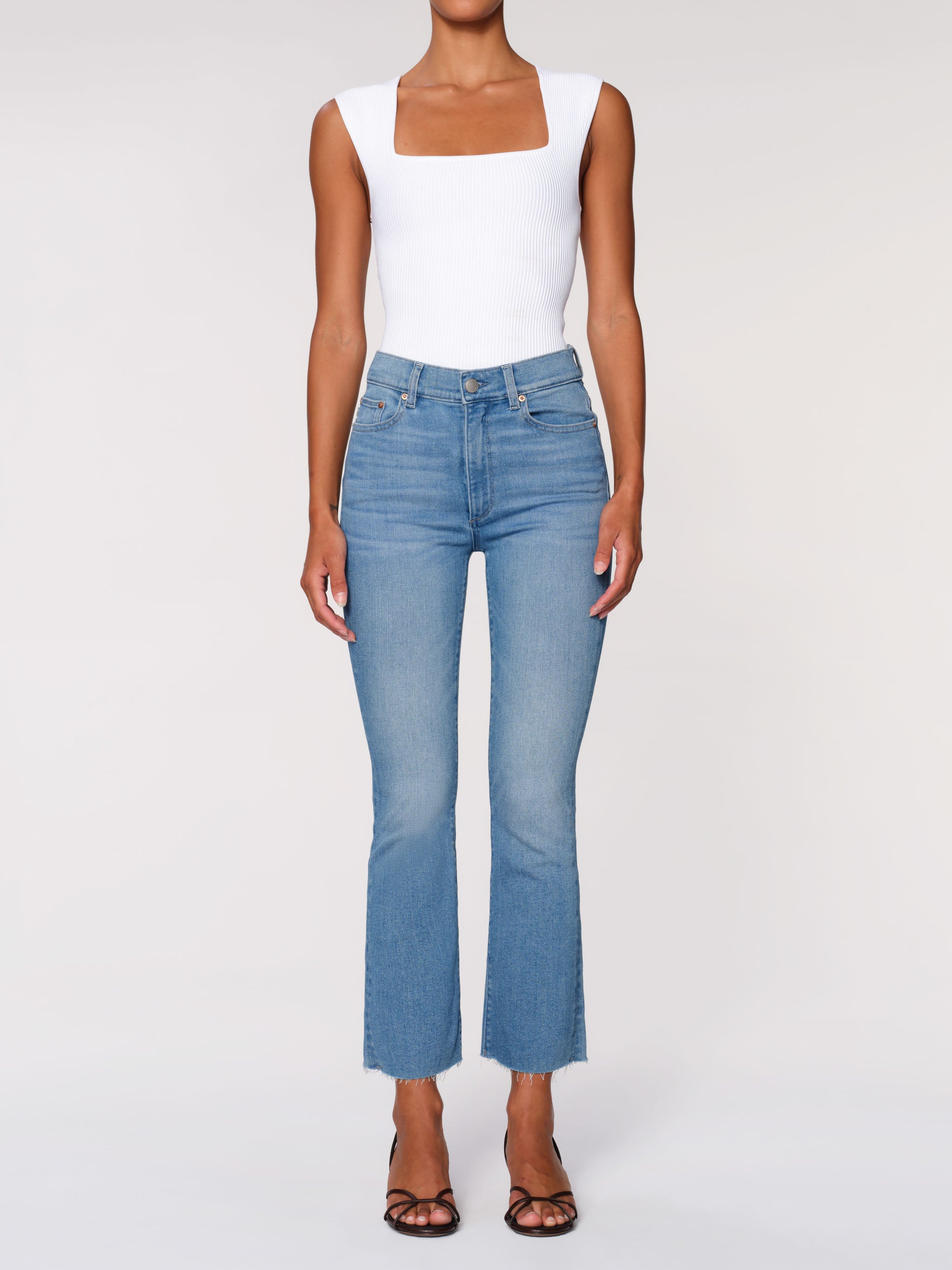 Women's Blue Boot Cut Jeans