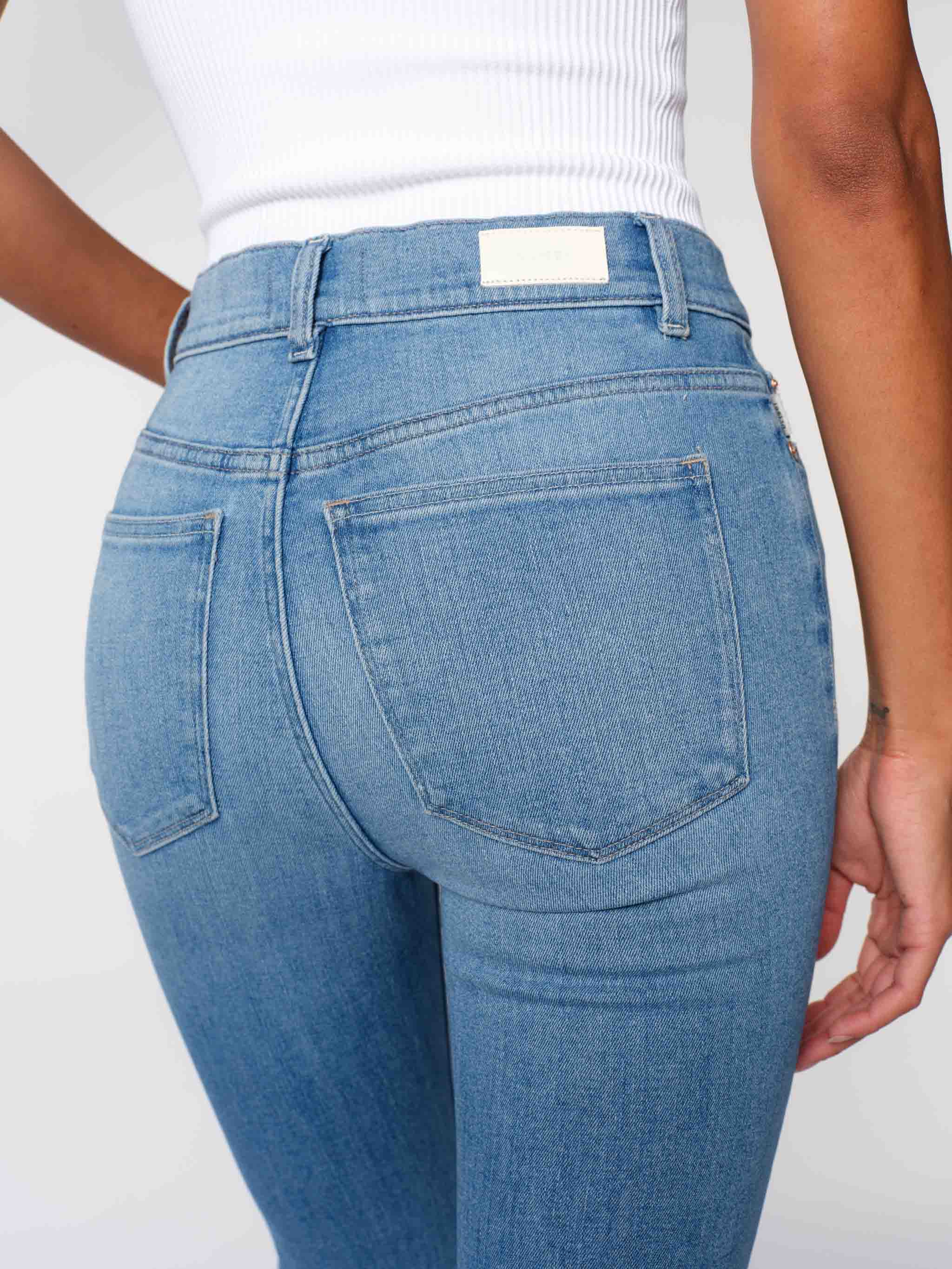 Women's Blue Boot Cut Jeans
