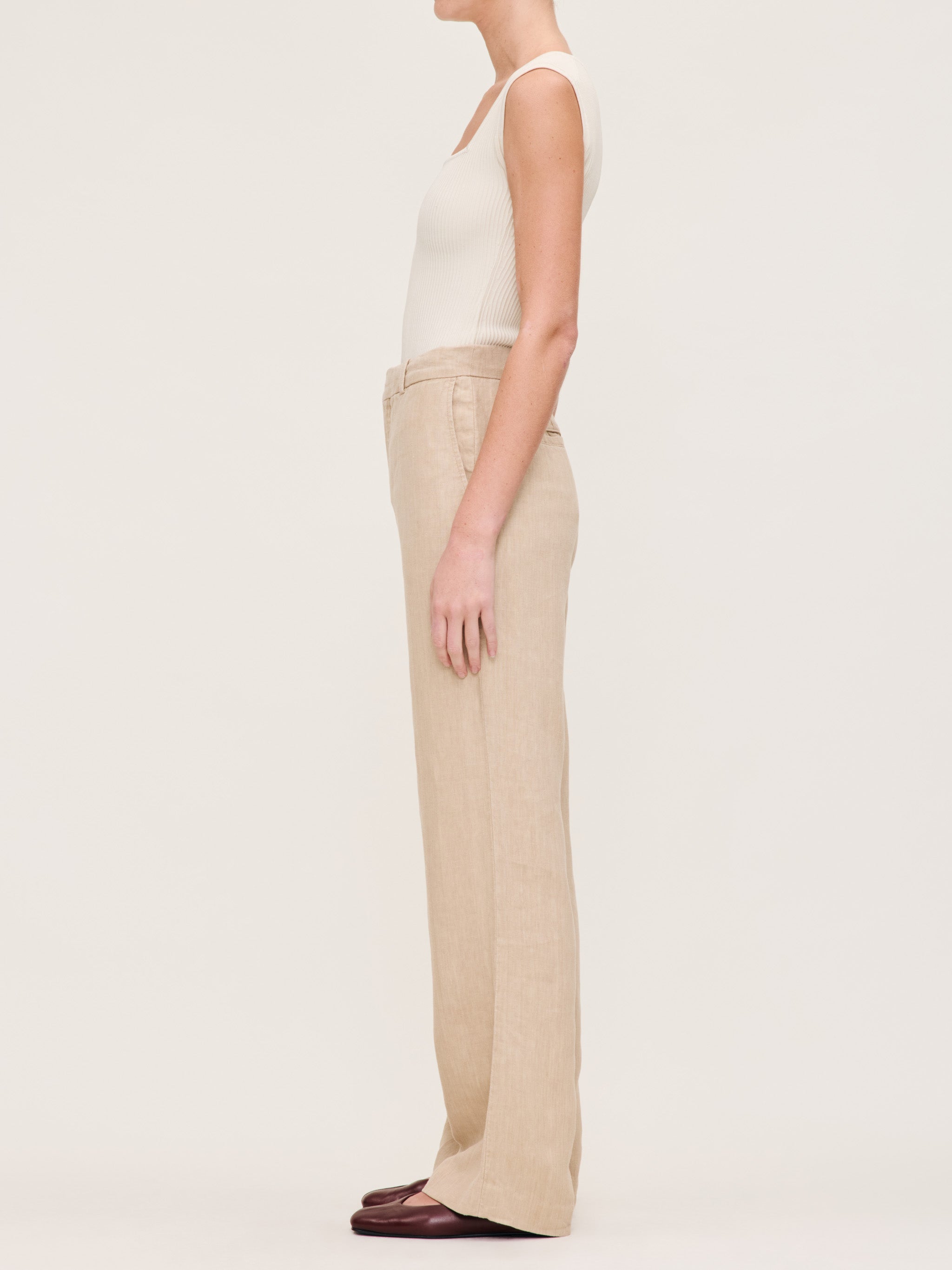 Mabel Straight High Rise Trouser 31.25