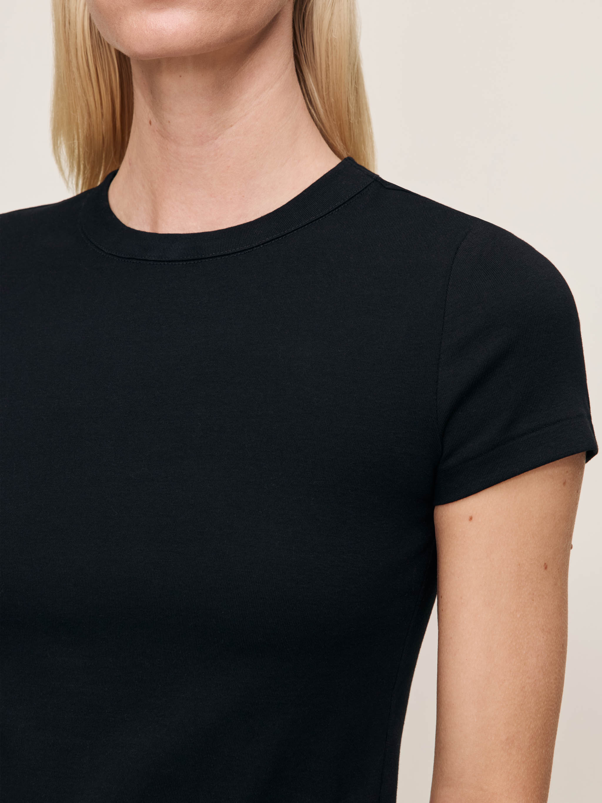women's black tee