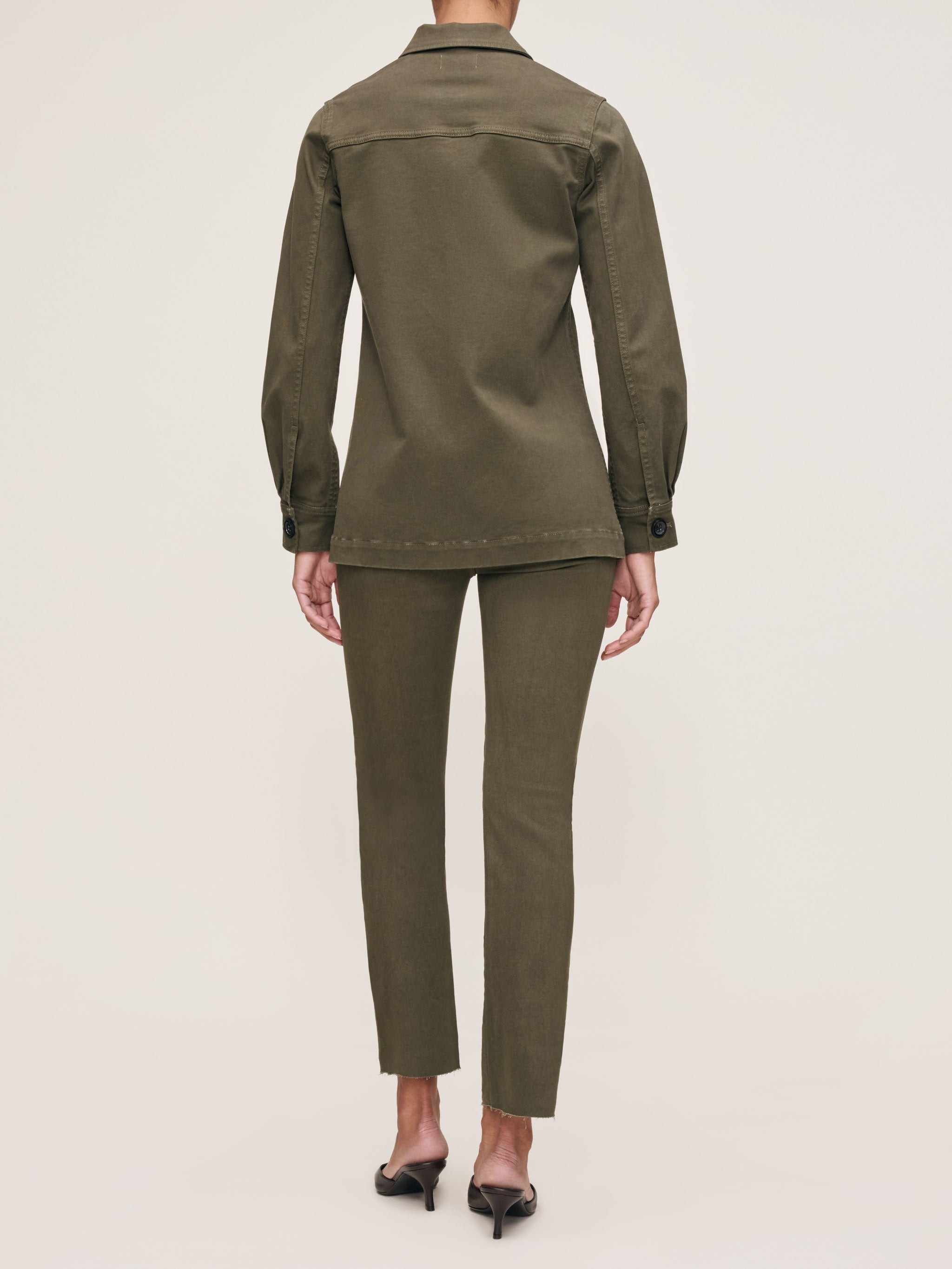 women's coat green
