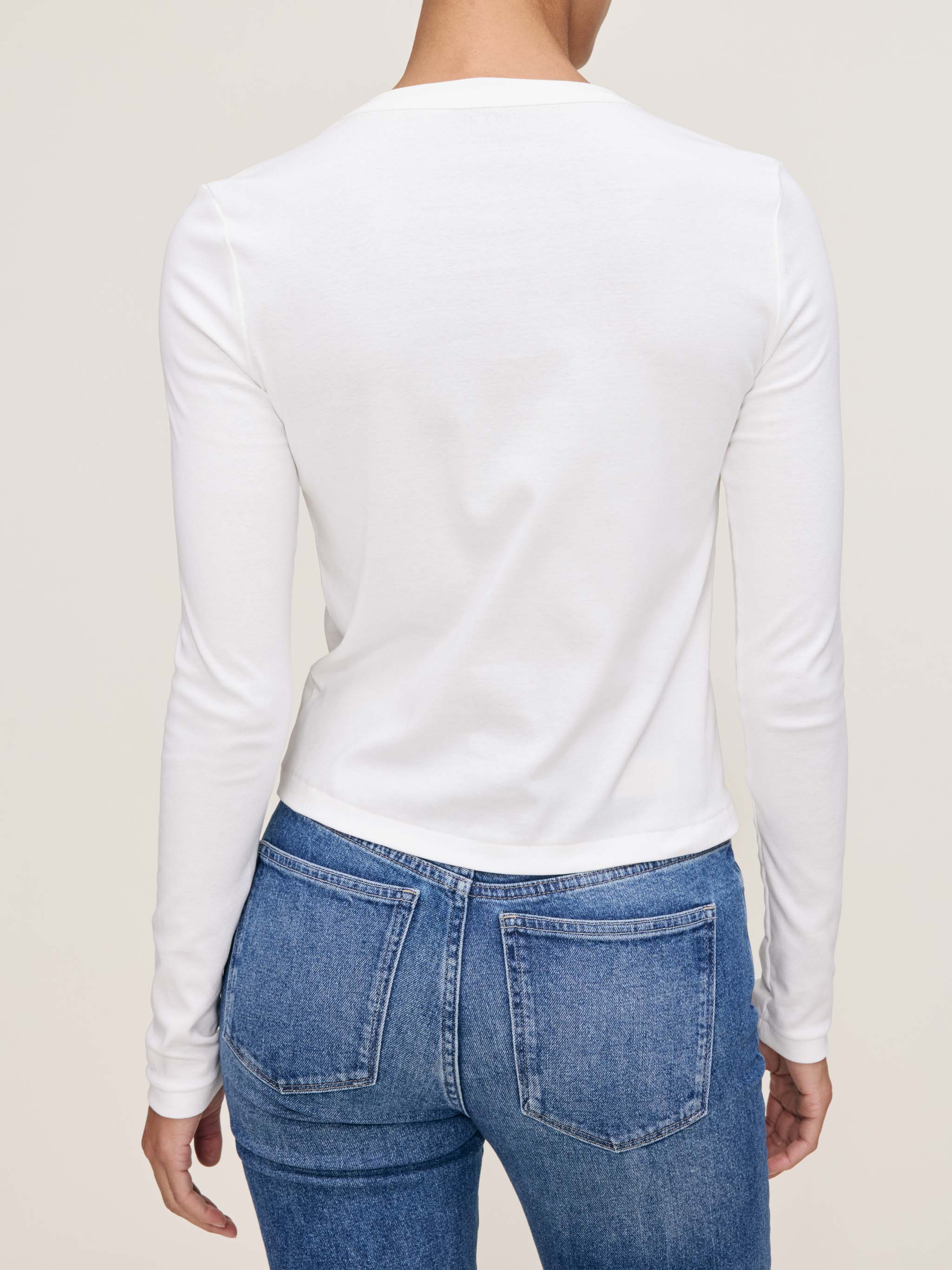 women's white tee