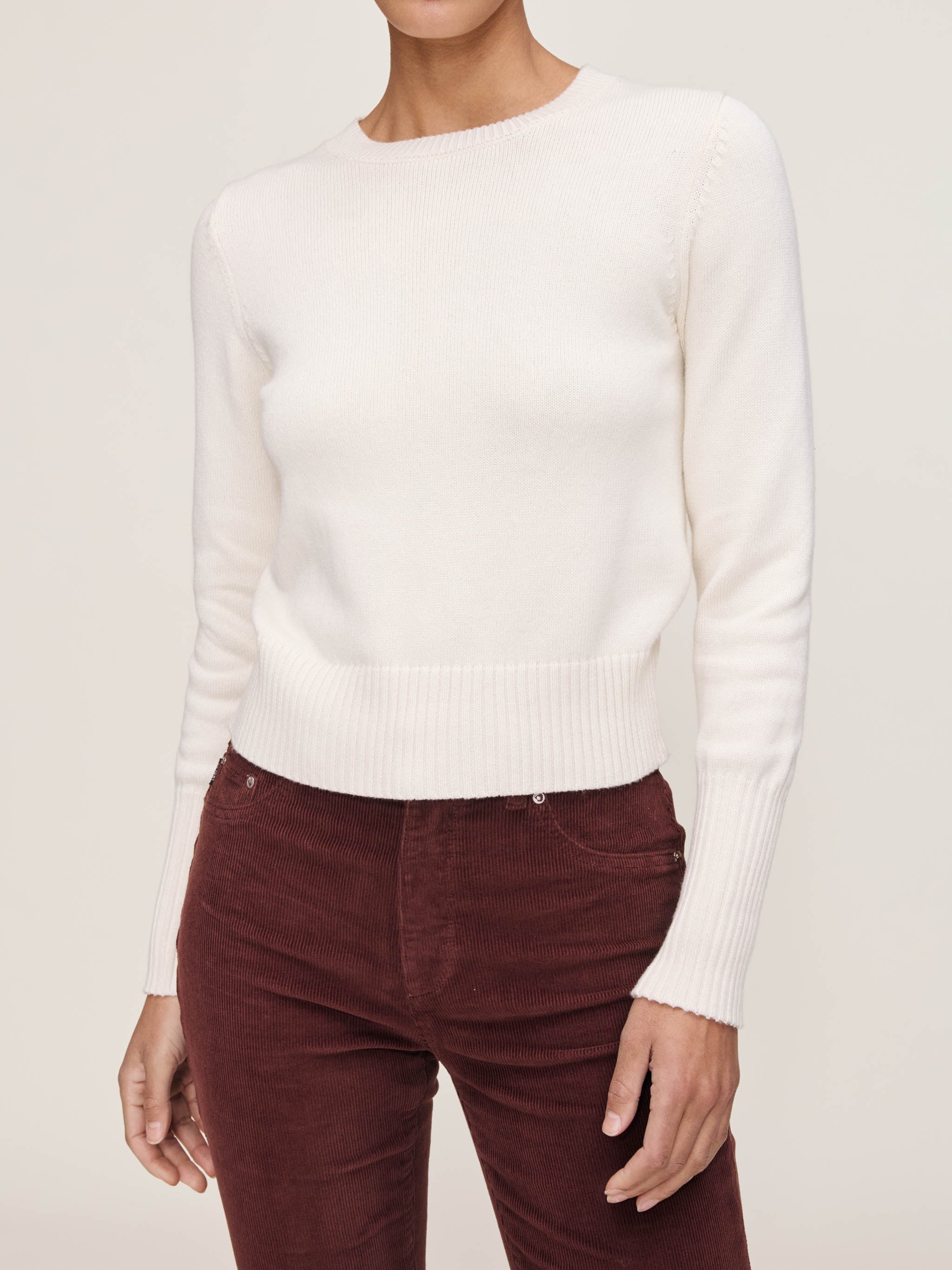 Lunne Sweater | Ivory