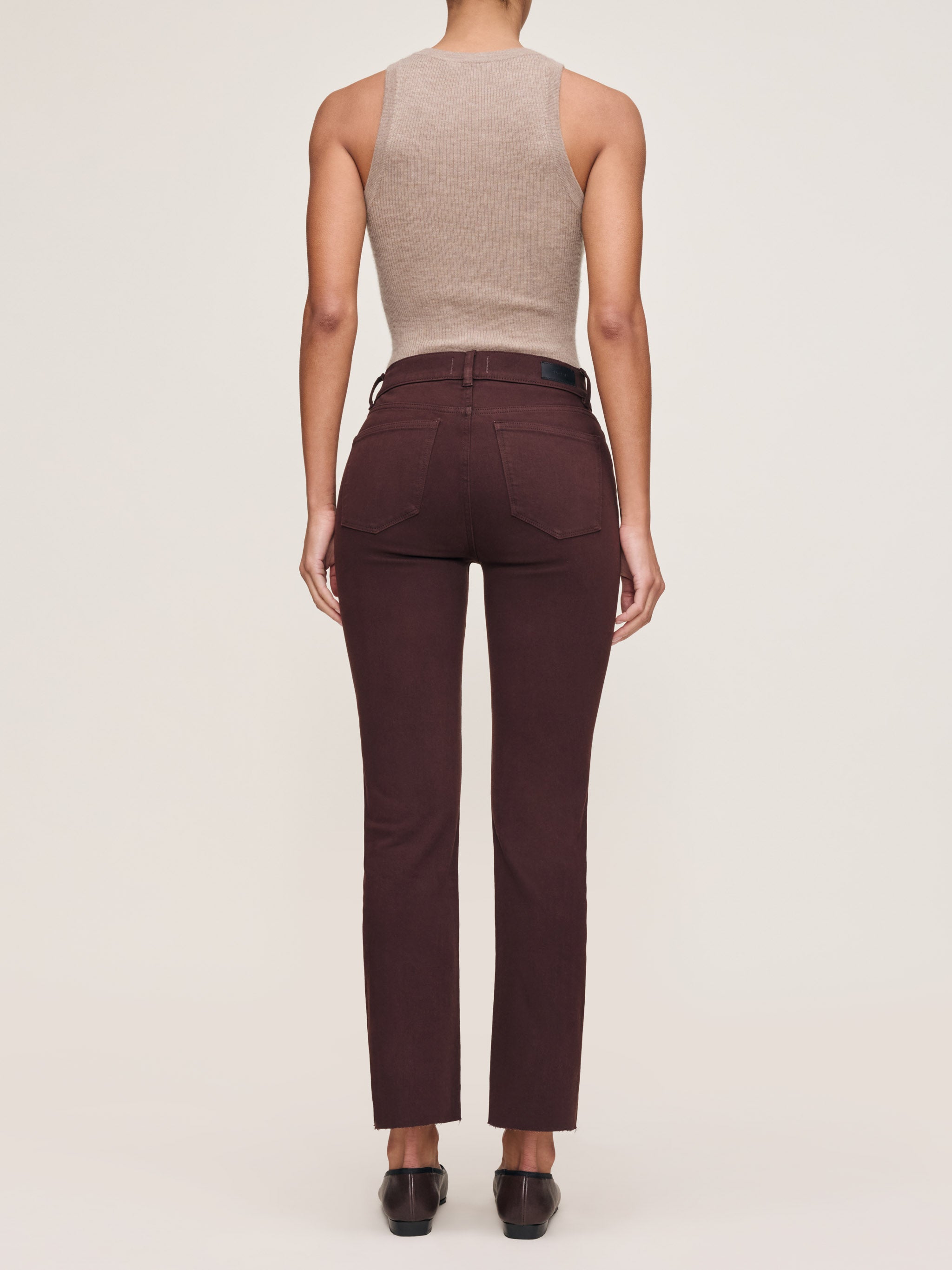 Mara Straight Mid Rise Instasculpt™ Ankle Jeans | Fig