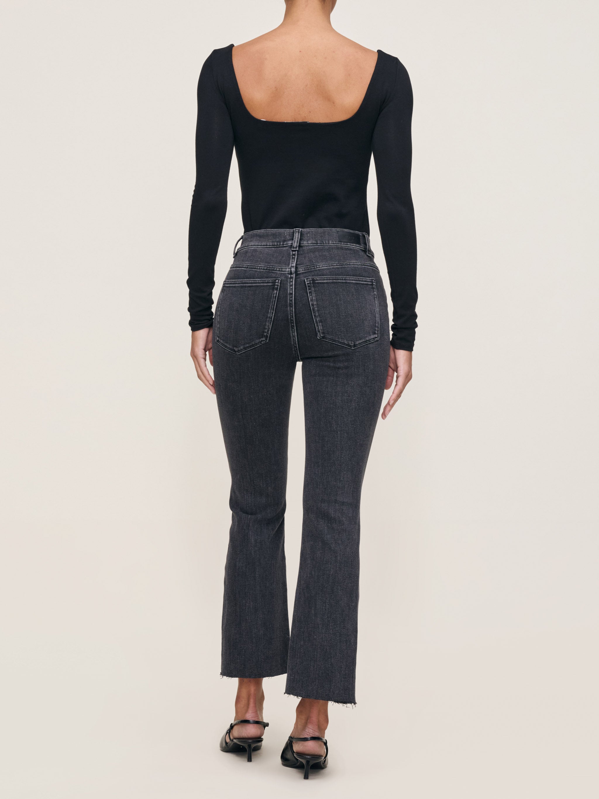 Bridget Boot High Rise Instasculpt™ Crop Jeans | Nightshade