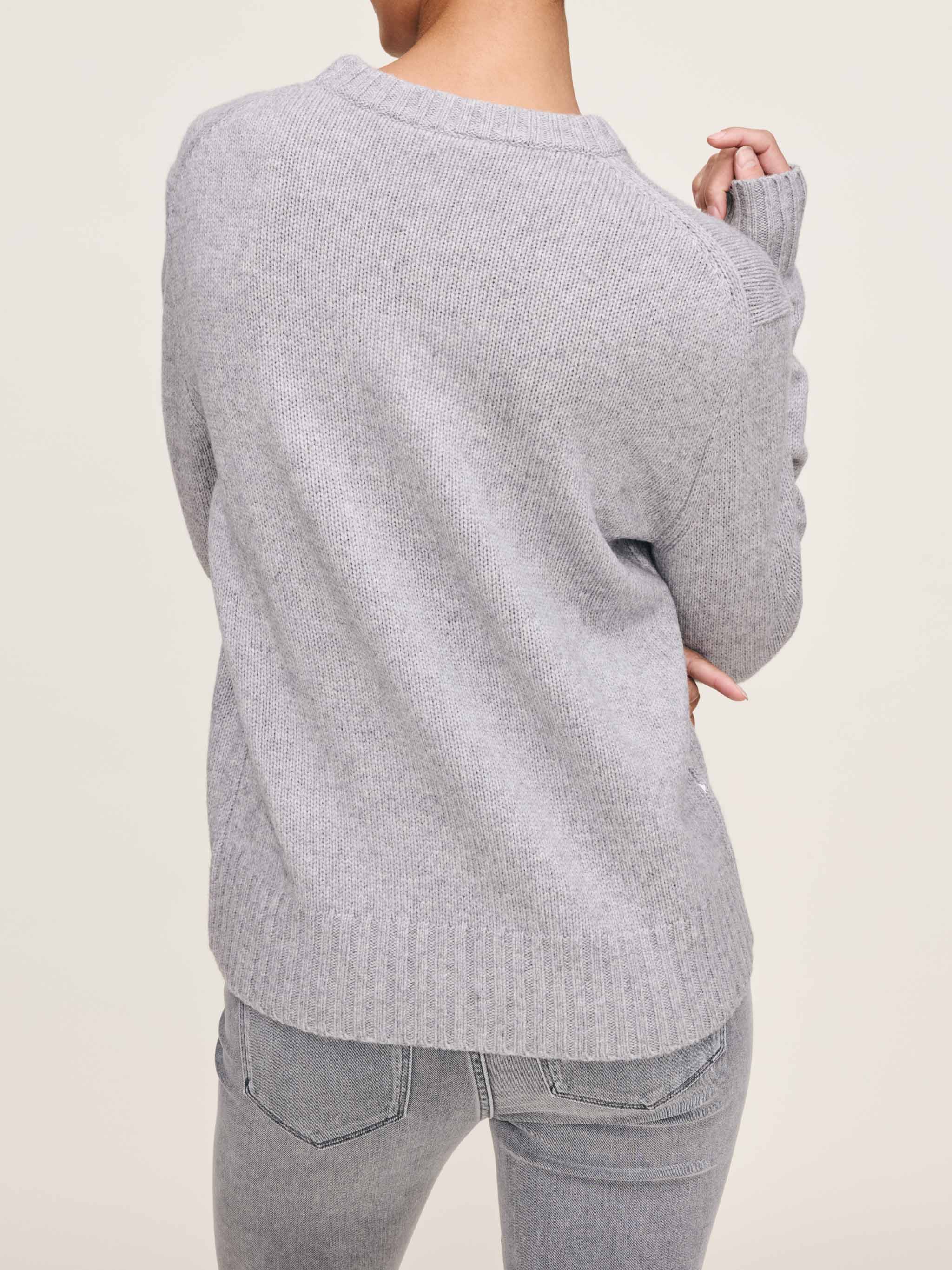 Crewneck Women Sweater | Ashen