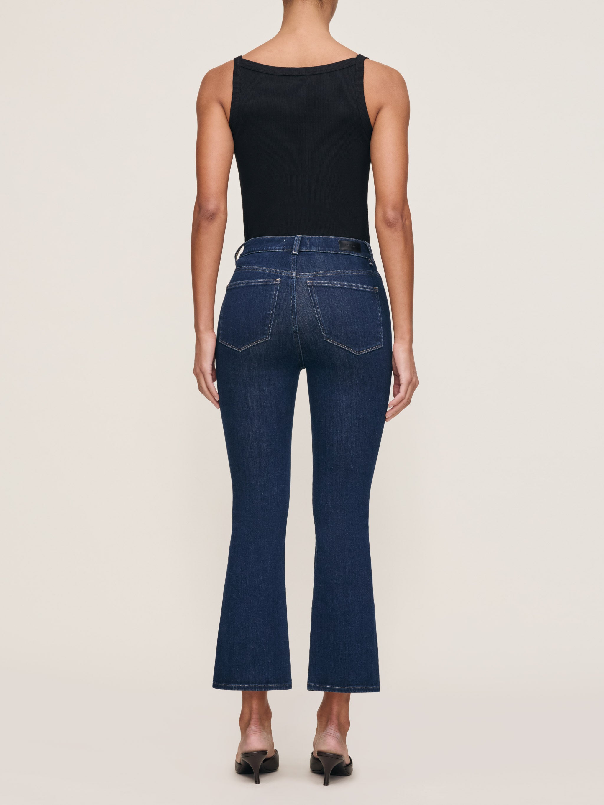 Bridget Boot High Rise Instasculpt™ Crop Jeans | Lunar Sky