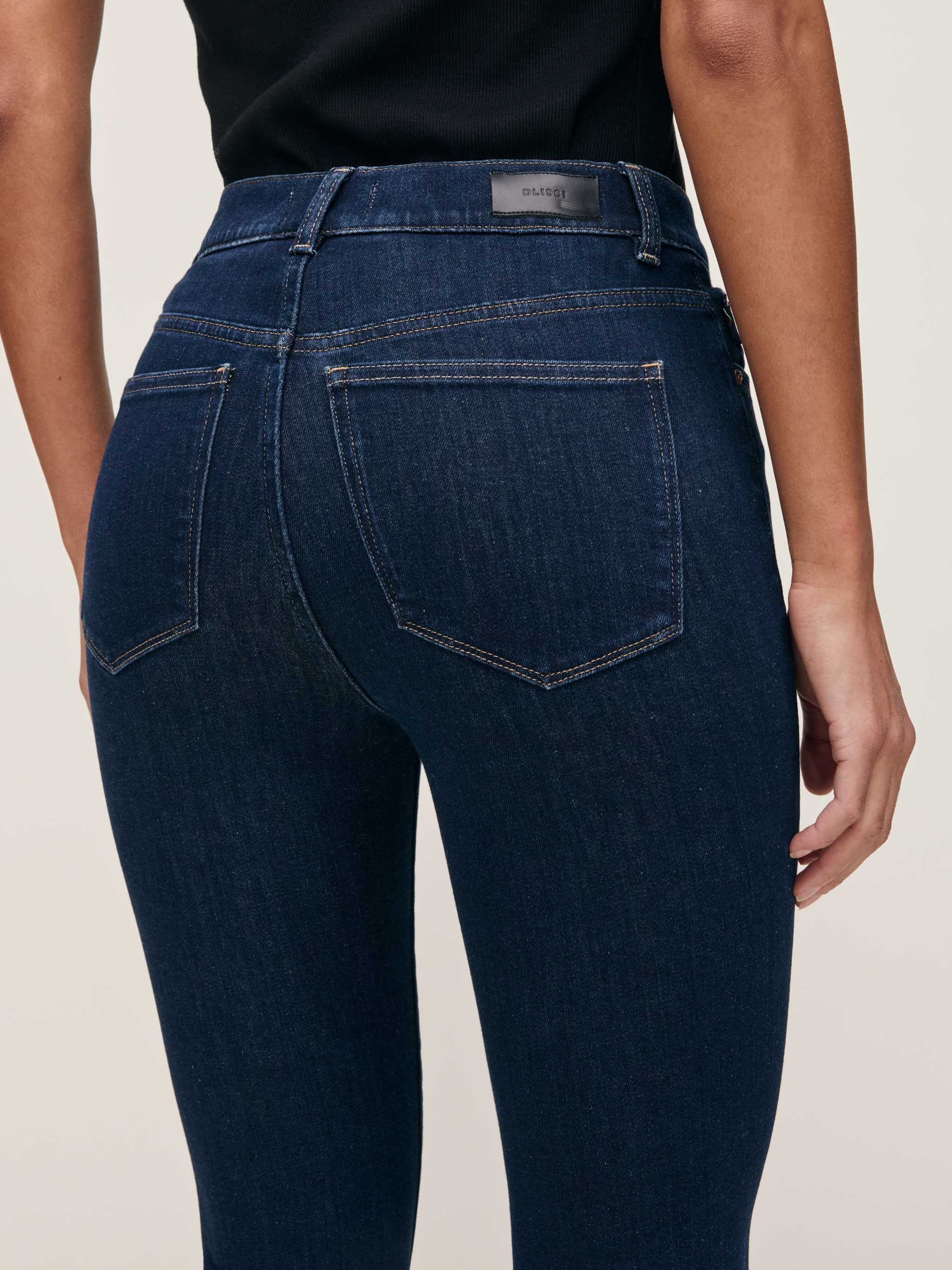 Bridget Boot High Rise Instasculpt™ Crop Jeans | Lunar Sky