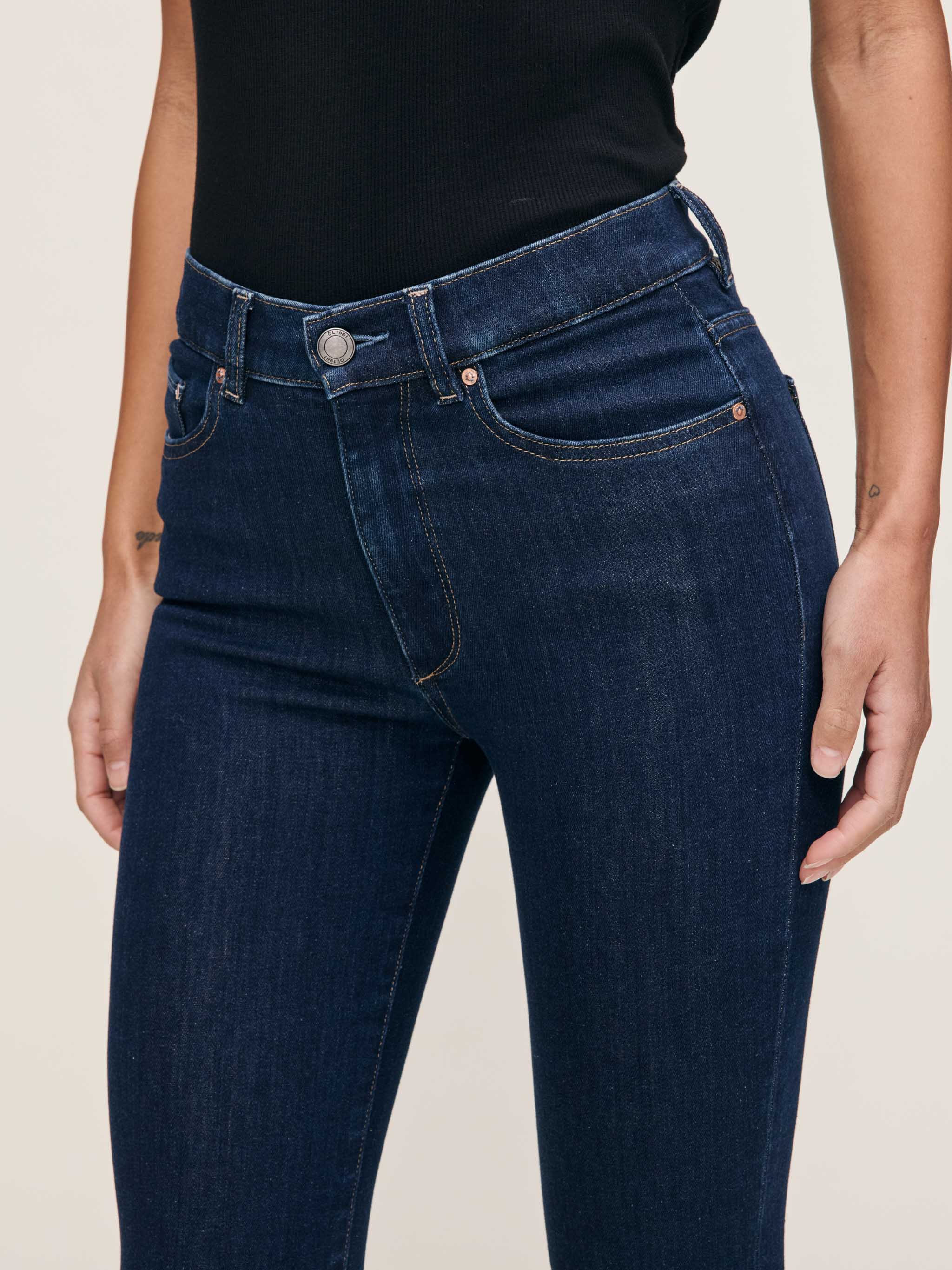 Bridget Boot High Rise Instasculpt™ Crop Jeans | Lunar Sky