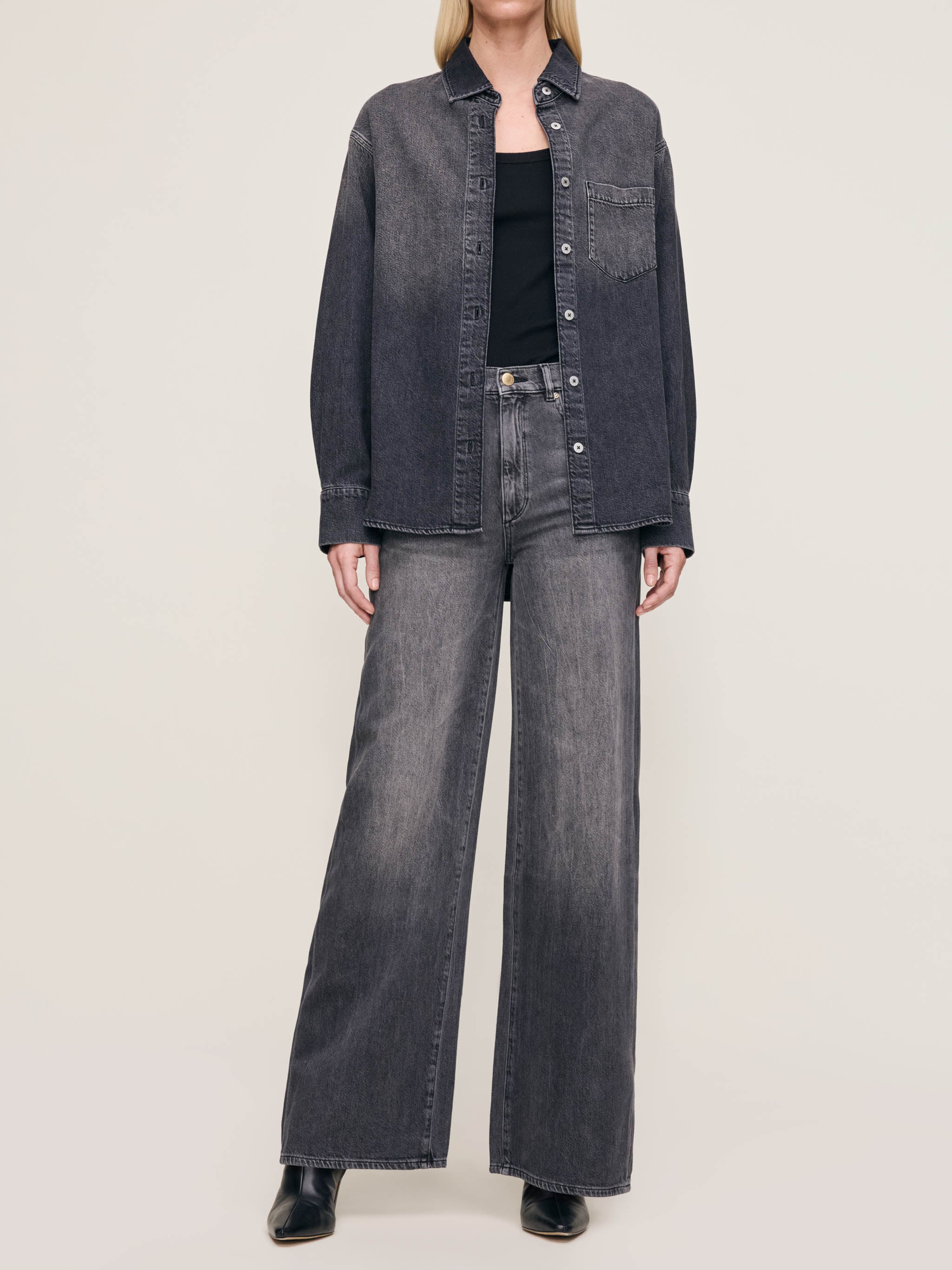 Hepburn Wide Leg High Rise 32