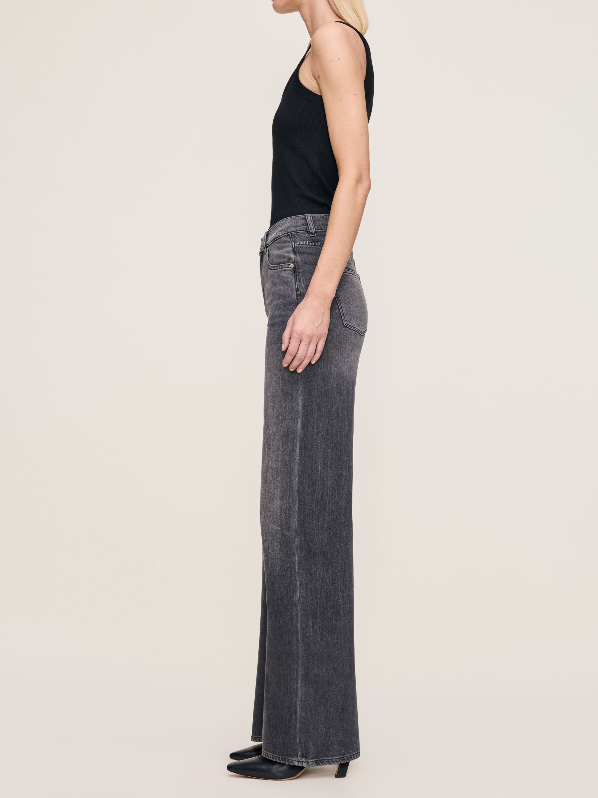 Hepburn Wide Leg High Rise 32