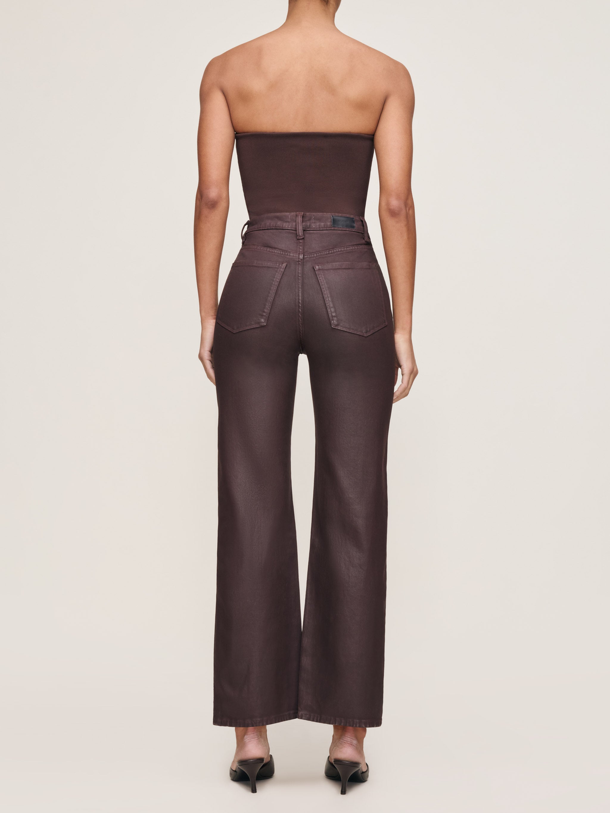 women's brown top