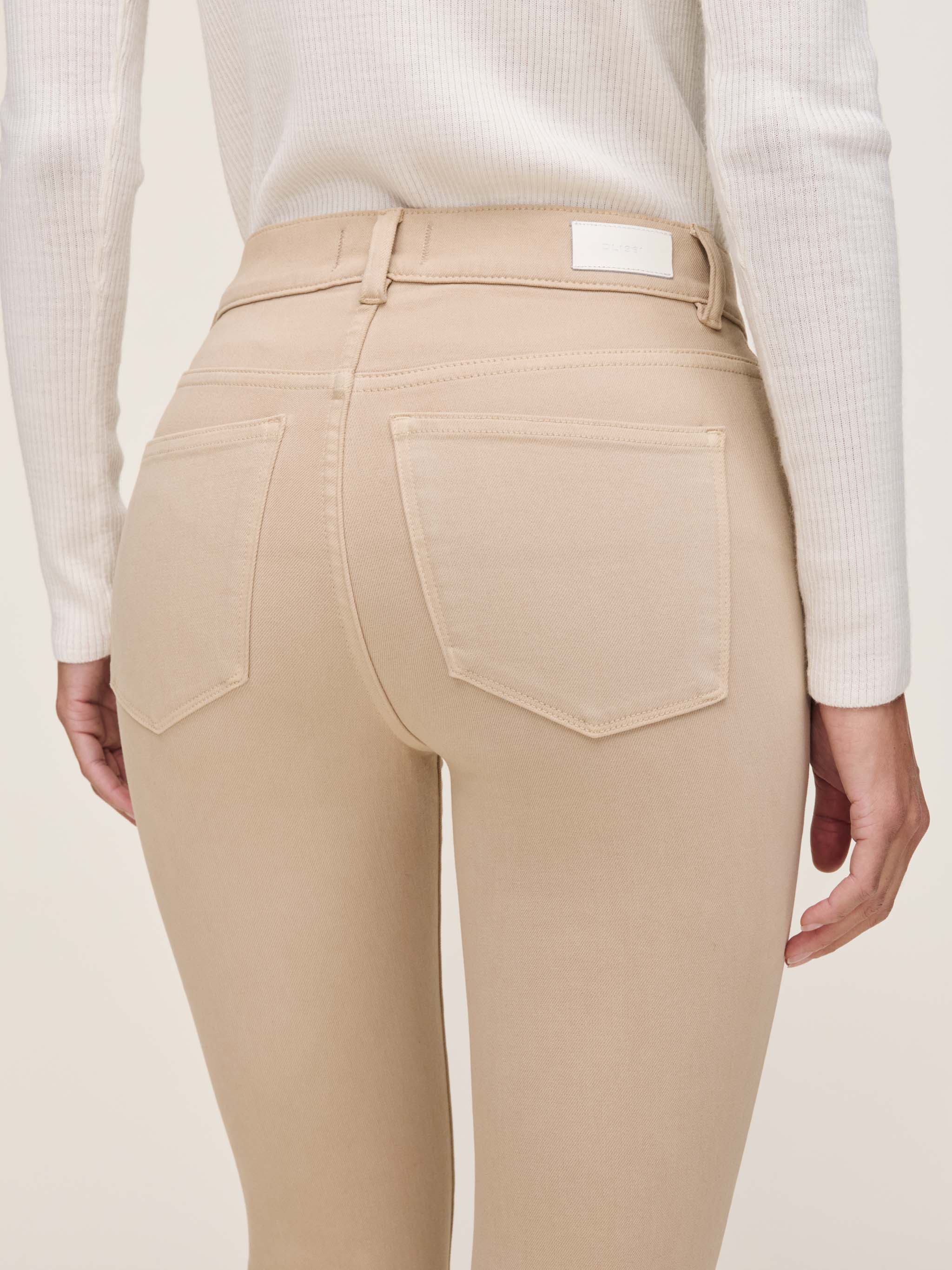 Women's bootcut khaki jean