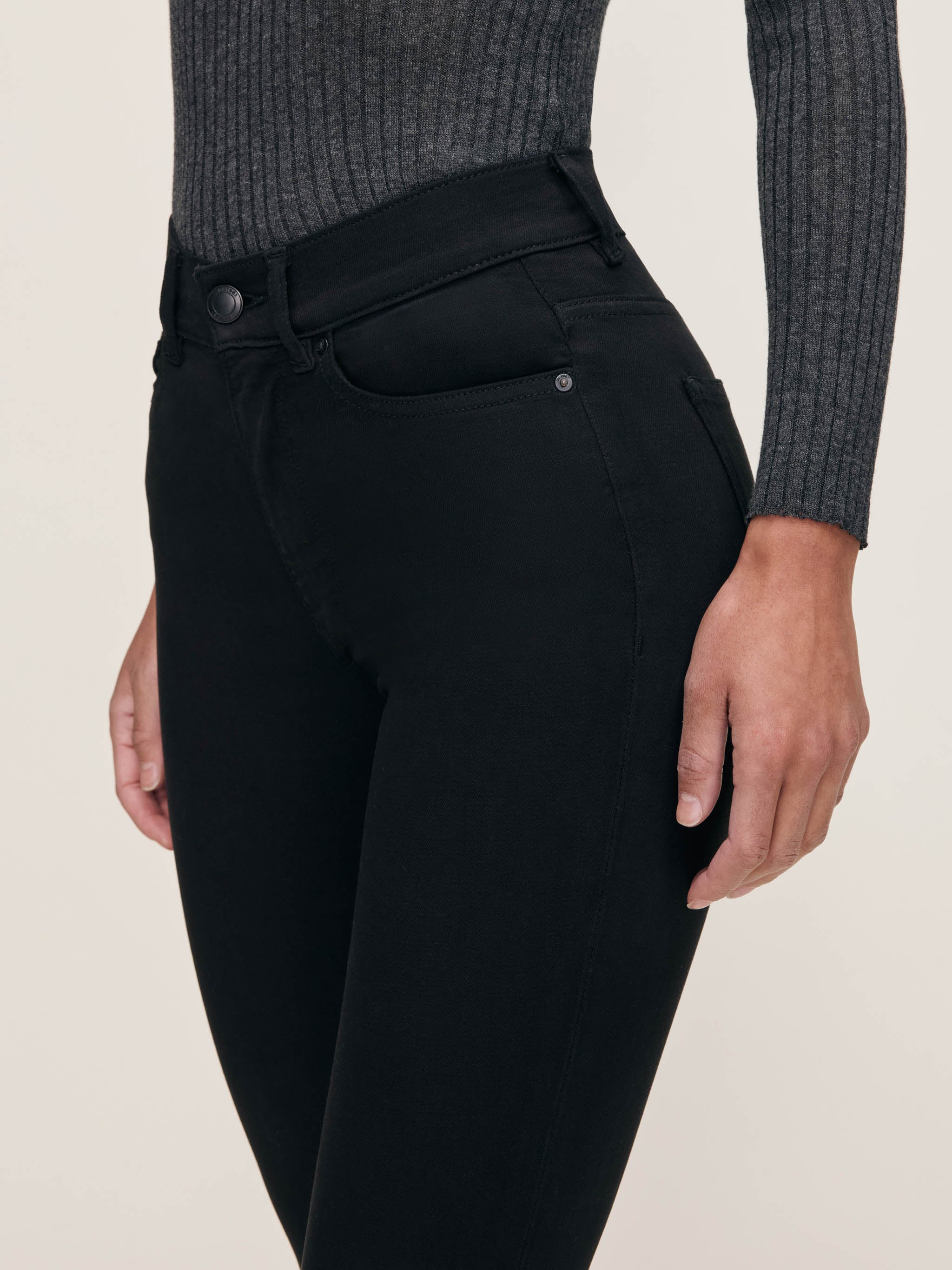 women's bootcut black jean