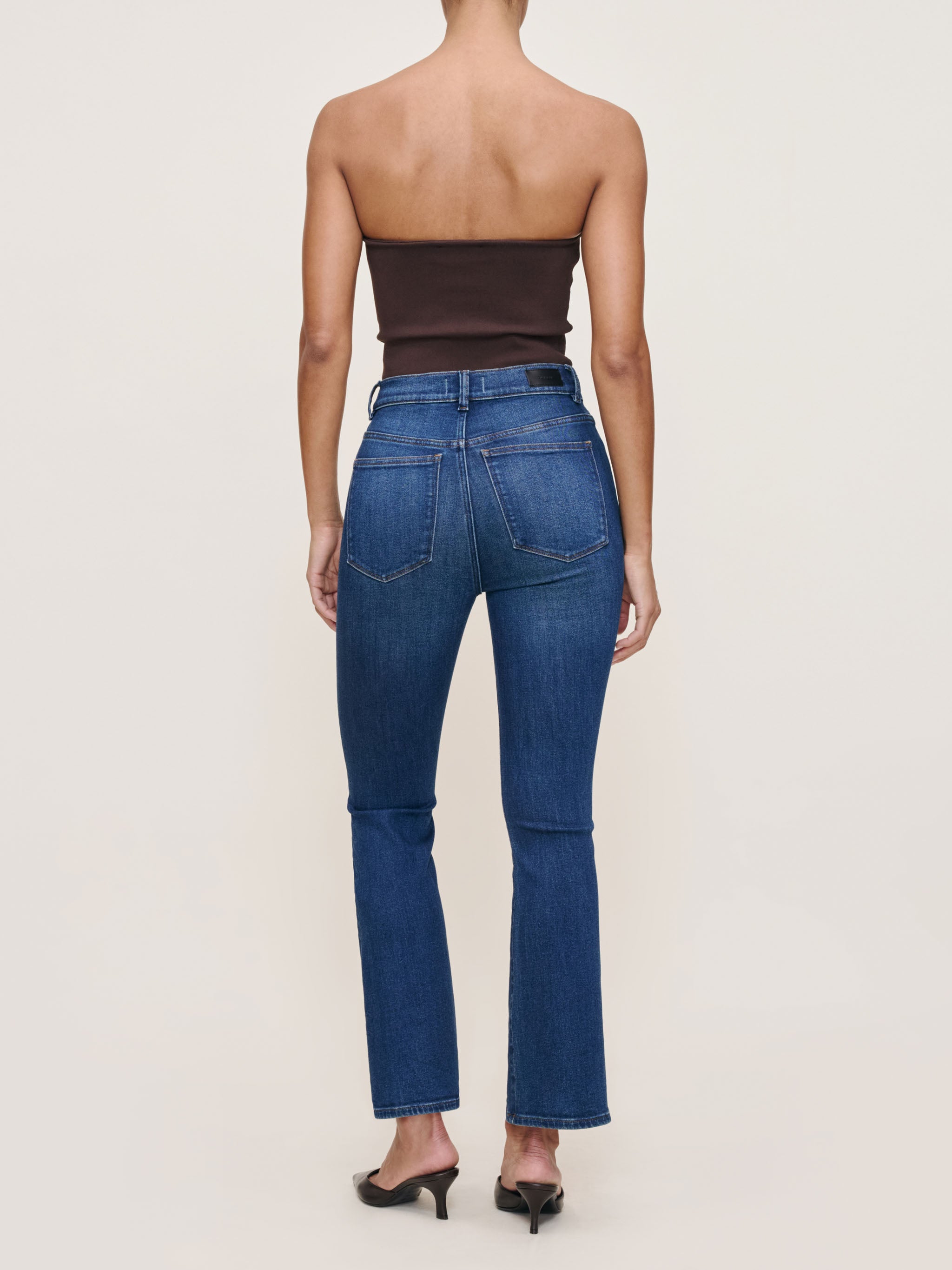 women's bootcut blue jean