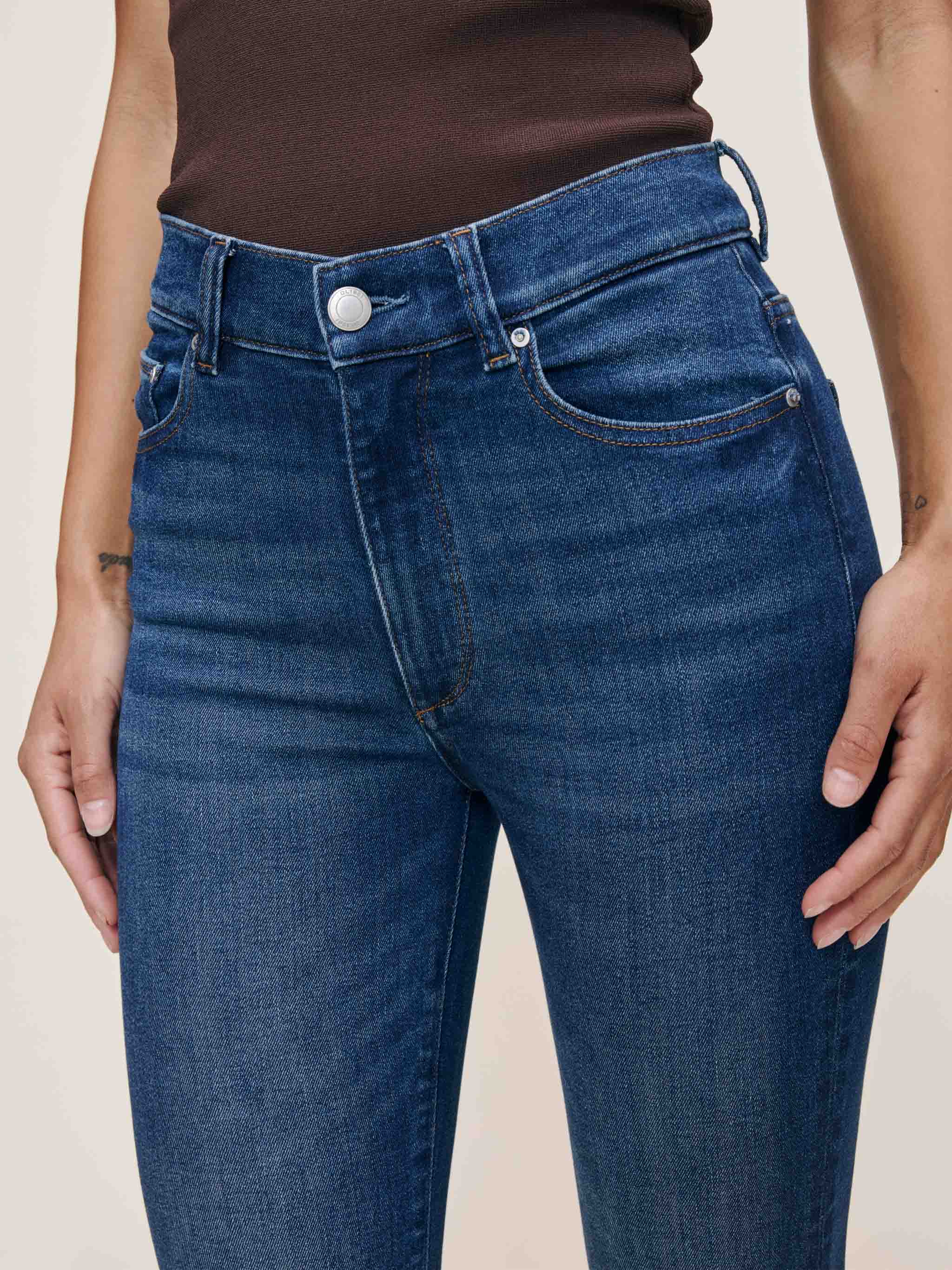 women's bootcut blue jean
