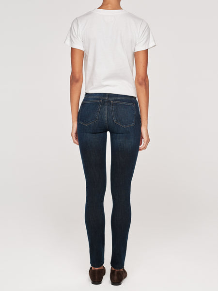 DL1961 Women's Florence Skinny Jeans - Mid Rise, Instasculpt, 30" Inseam - View #6
