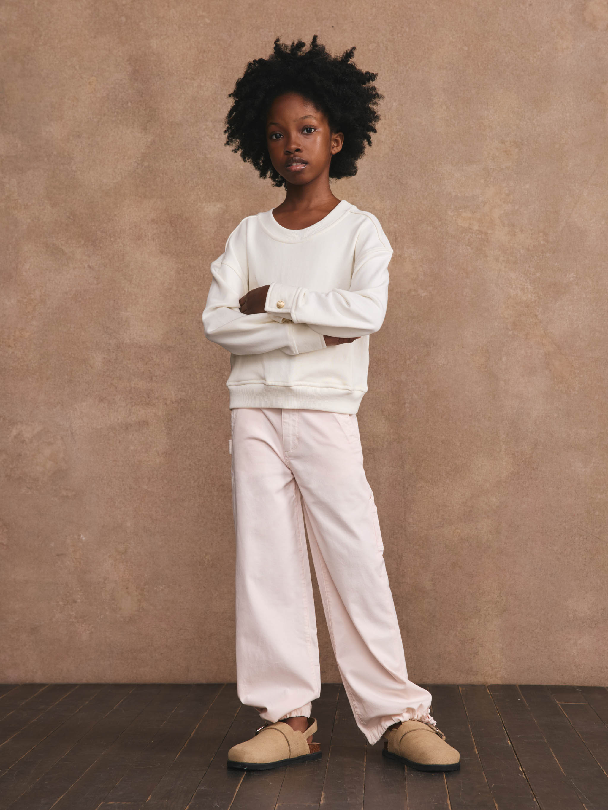 Lily Wide Leg Jeans | Primrose Pink
