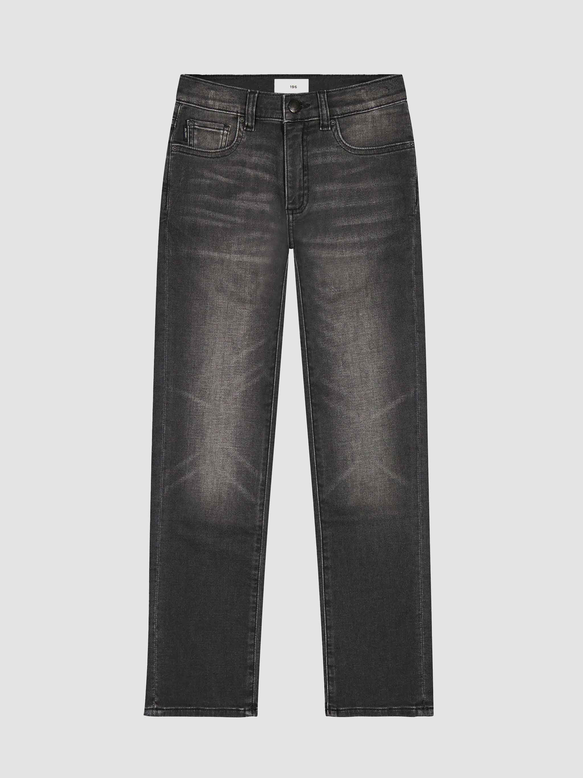Brady Slim Pants | Washed Black Knit