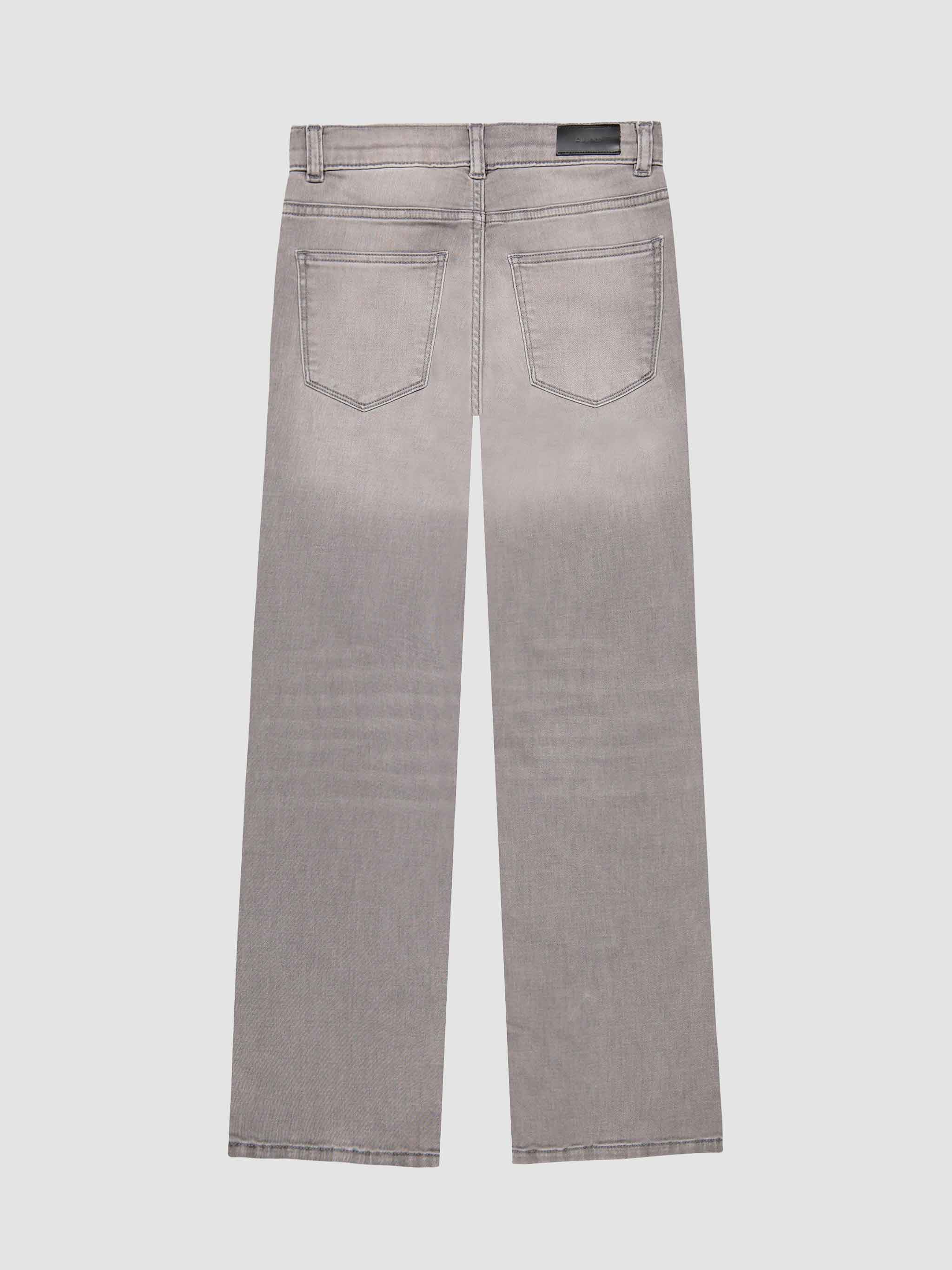 Benji Straight Pants | Washed Grey Knit