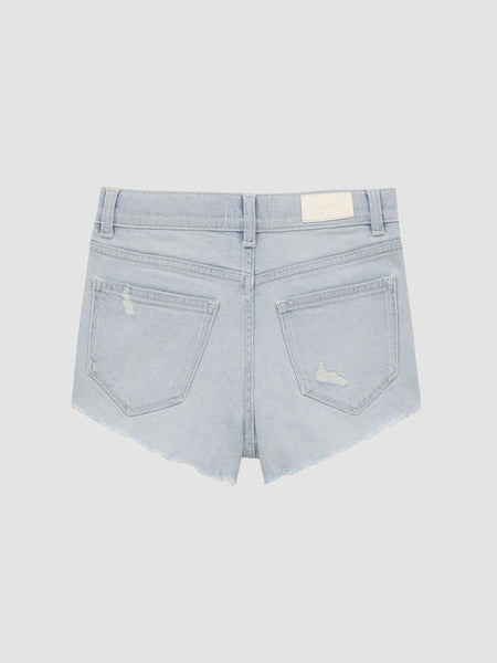★E.B.M★ Stonewashed denim shorts EMP2DPT030 TOM FORD Mid-Rise Comfort Stone-Washed Denim Shorts | Neiman